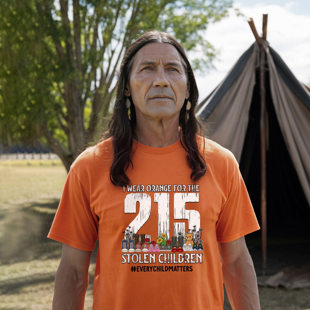 Every Child Matters I Wear Orange For The 215 Stolen Children For Orange Day Unisex T-shirt/Hoodie/Sweatshirt