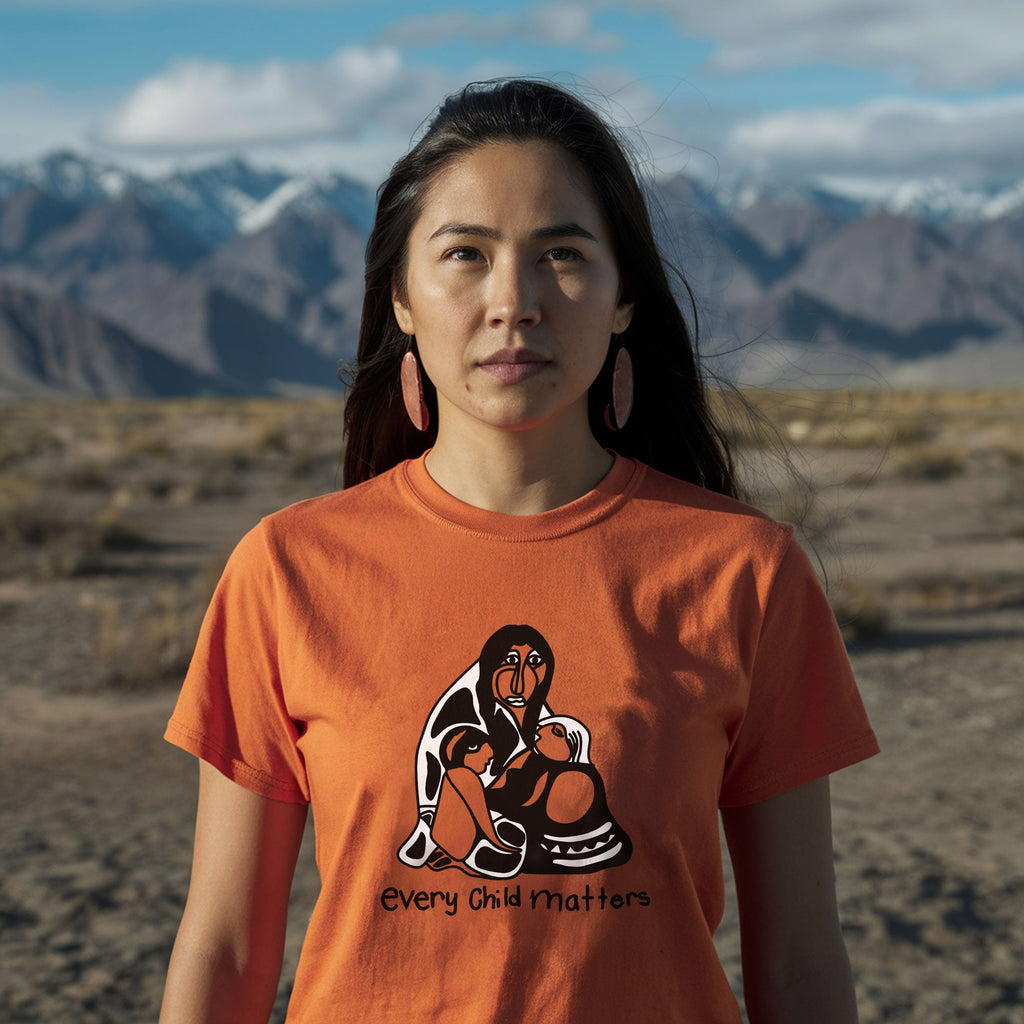 Every Child Matters Grandma With Grandniece Together For Orange Day Unisex T-shirt/Hoodie/Sweatshirt