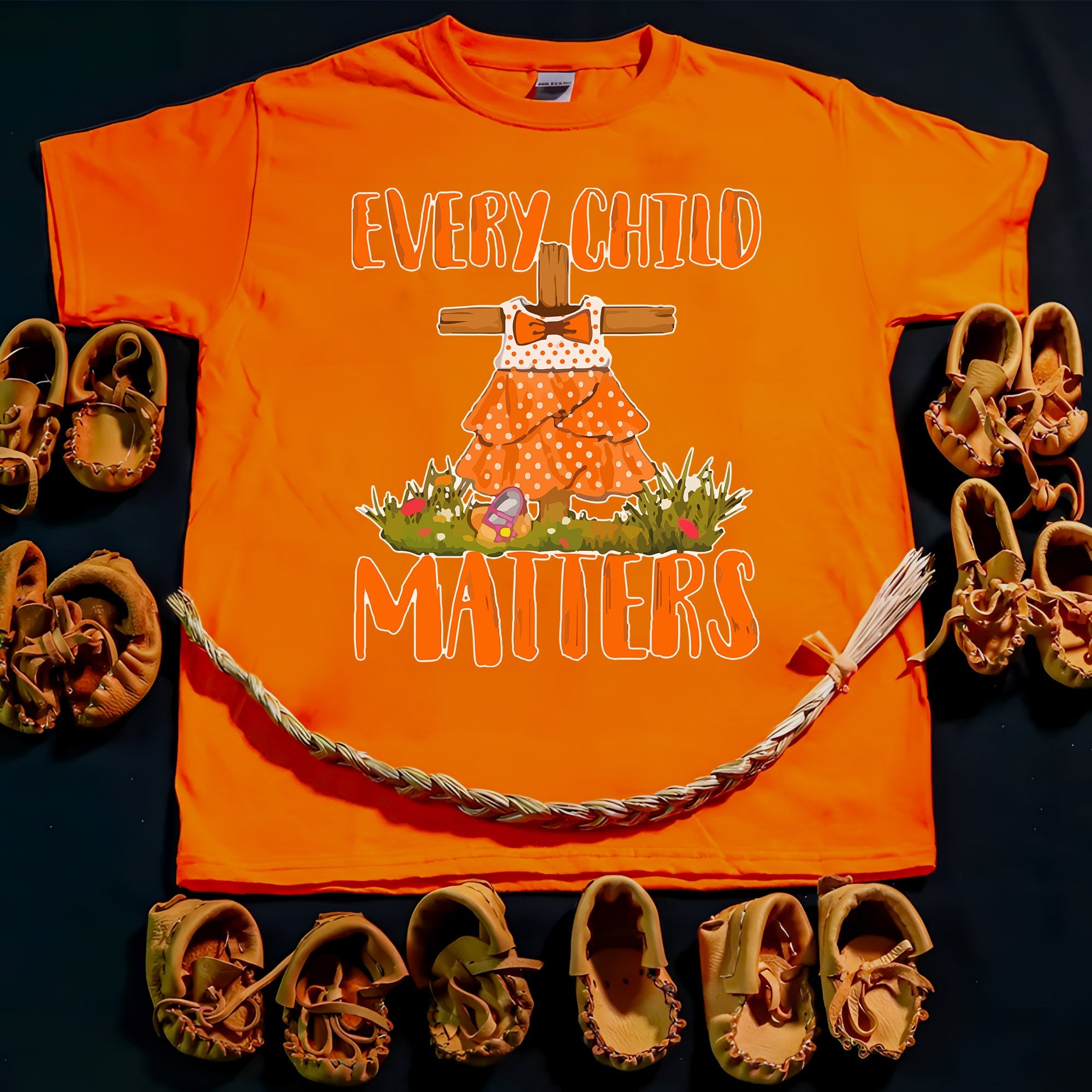 Every Child Matters Pine Tree Orange For Orange Day Unisex T-shirt/Hoodie/Sweatshirt
