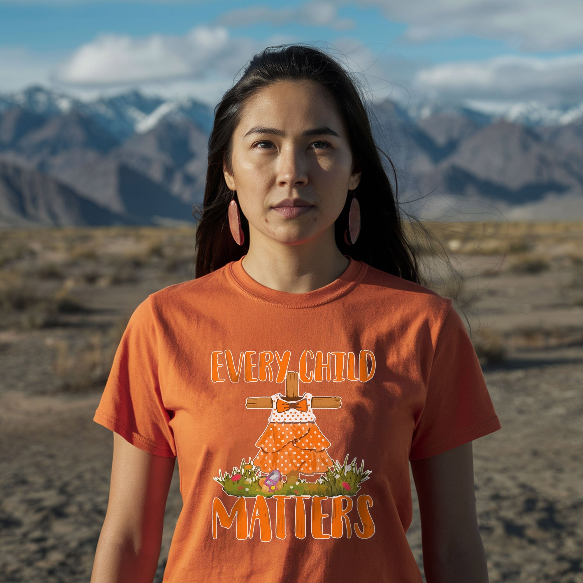 Every Child Matters Pine Tree Orange For Orange Day Unisex T-shirt/Hoodie/Sweatshirt