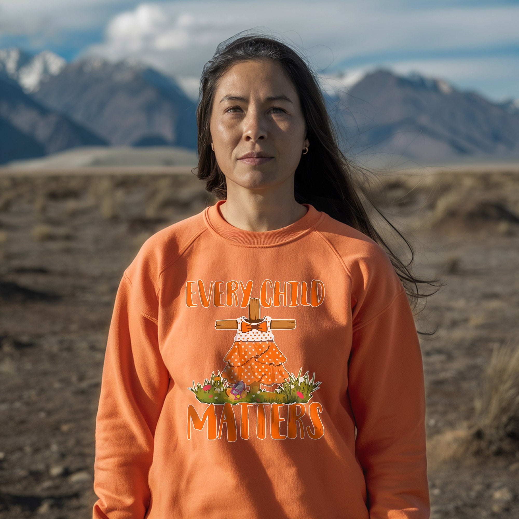 Every Child Matters Pine Tree Orange For Orange Day Unisex T-shirt/Hoodie/Sweatshirt