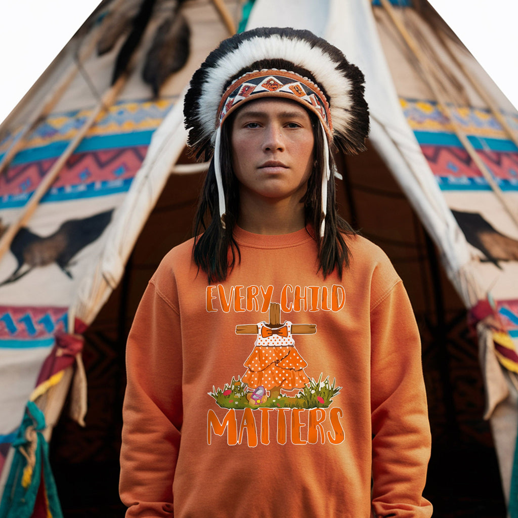 Every Child Matters Pine Tree Orange For Orange Day Unisex T-shirt/Hoodie/Sweatshirt