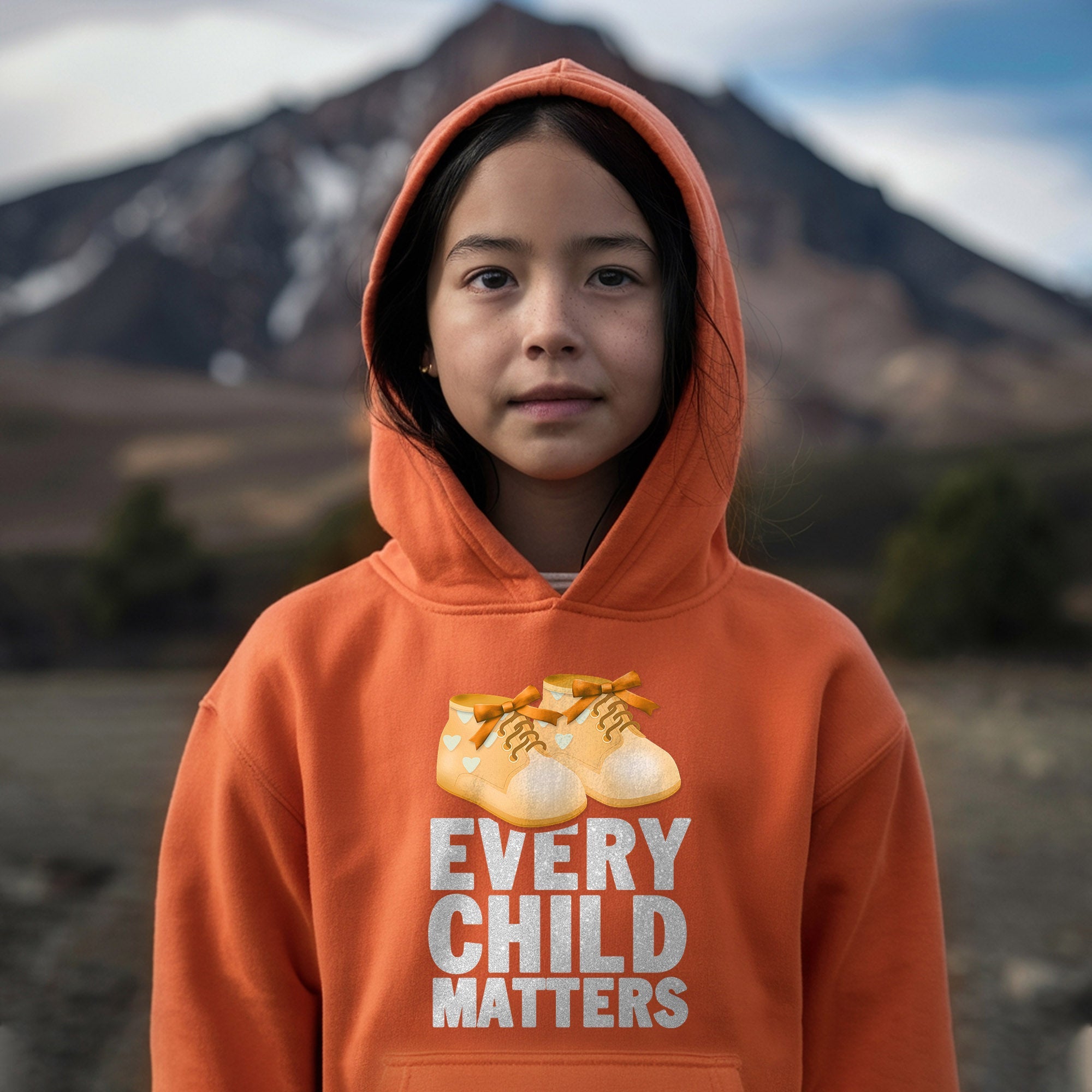 Every Child Matters Shoes Orange For Orange Shirt Day Unisex T-shirt/Hoodie/Sweatshirt