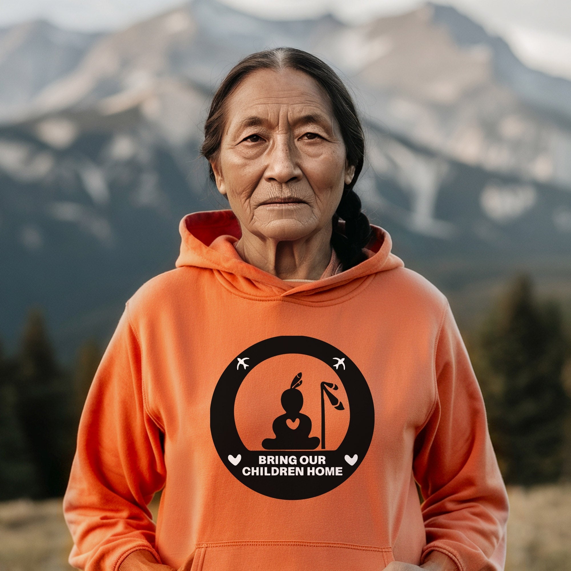 Every Child Matters Bring Our Children Home Circle For Orange Day Unisex T-shirt/Hoodie/Sweatshirt