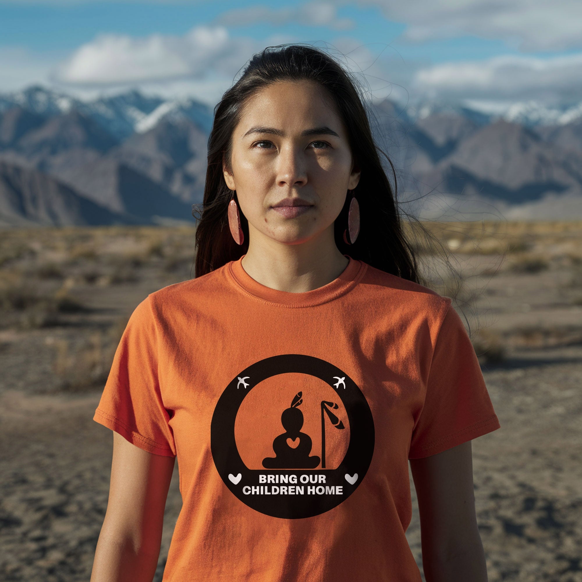 Every Child Matters Bring Our Children Home Circle For Orange Day Unisex T-shirt/Hoodie/Sweatshirt