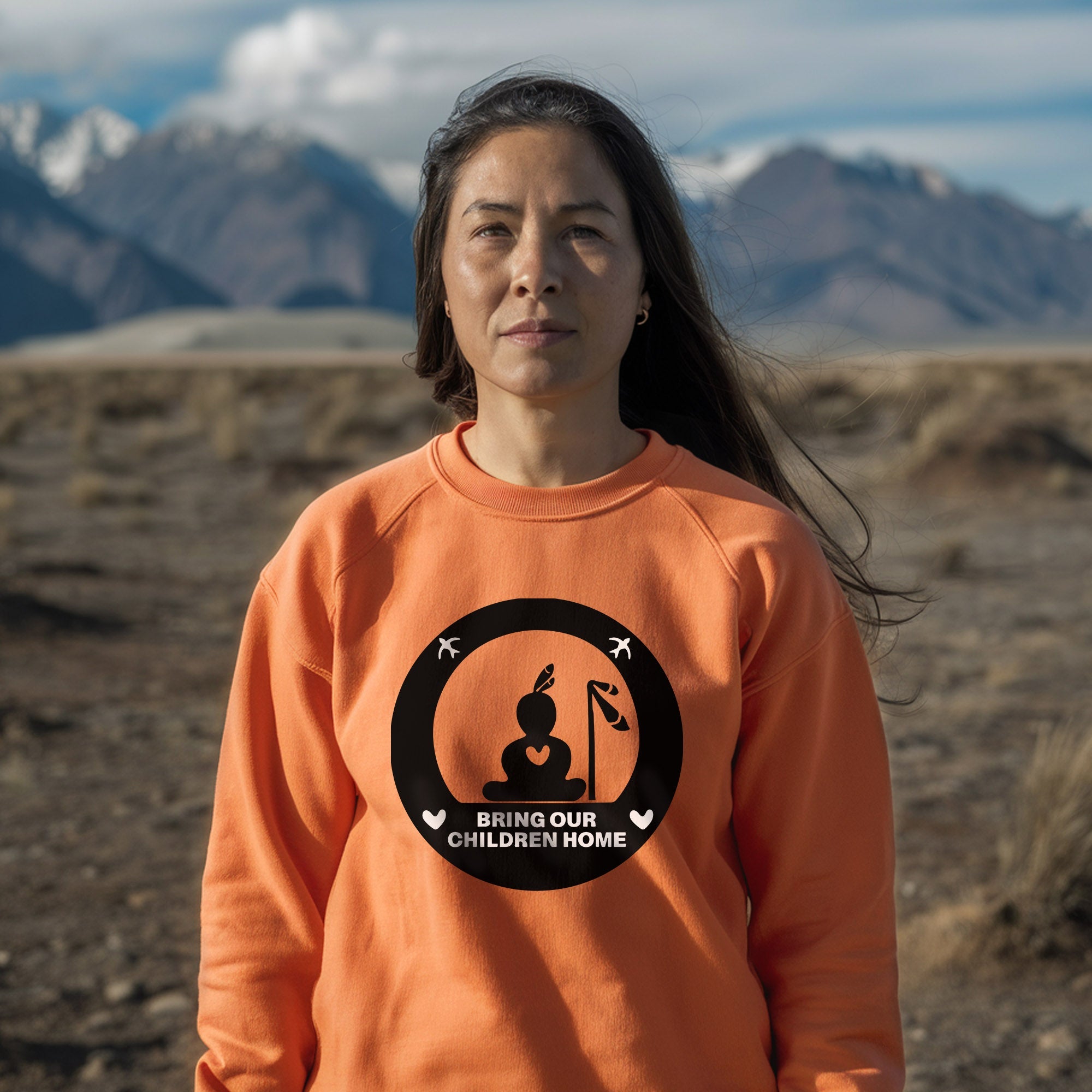 Every Child Matters Bring Our Children Home Circle For Orange Day Unisex T-shirt/Hoodie/Sweatshirt