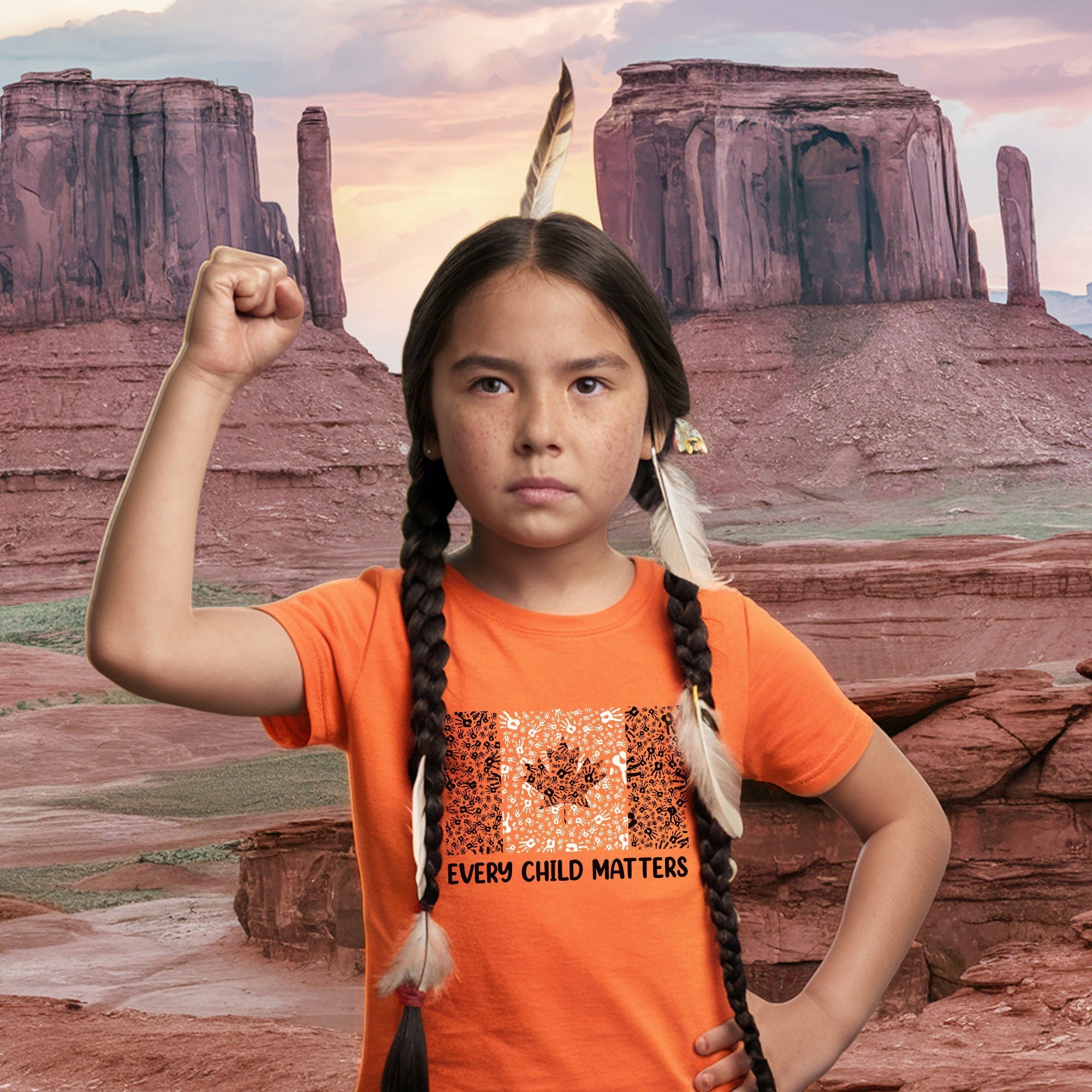 Every Child Matters Canada Flag For Orange Day Unisex T-shirt/Hoodie/Sweatshirt