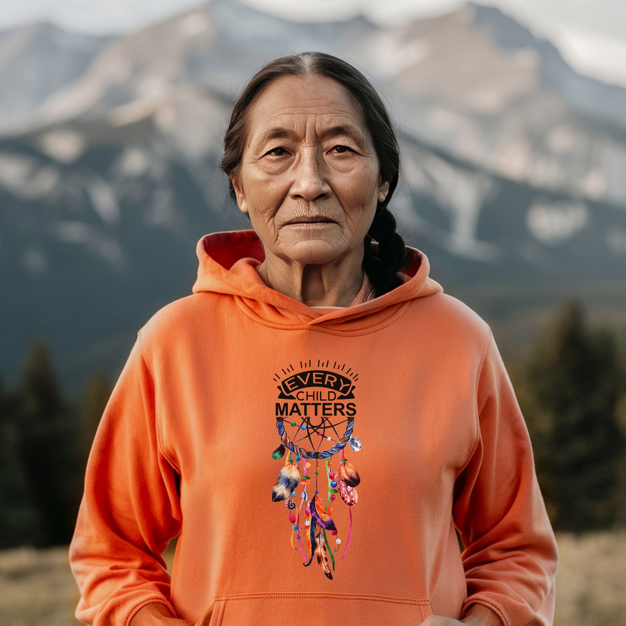 Every Child Matters Dreamcatcher Orange Shirt Day Unisex T-shirt/Hoodie/Sweatshirt