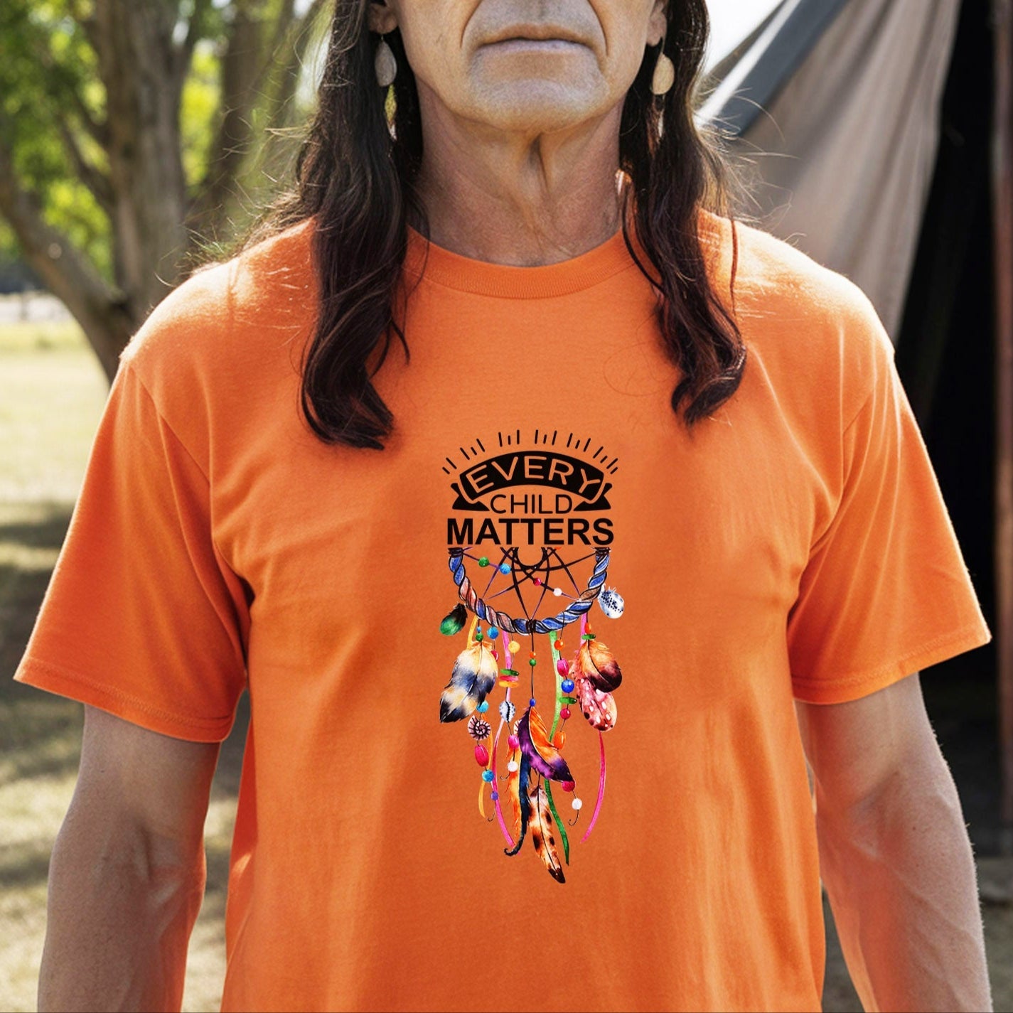 Every Child Matters Dreamcatcher Orange Shirt Day Unisex T-shirt/Hoodie/Sweatshirt