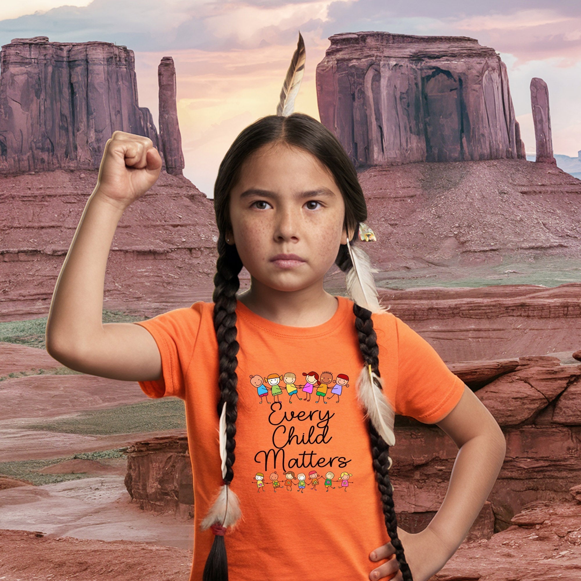 Every Child Matters Children Together For Orange Day Unisex T-shirt/Hoodie/Sweatshirt