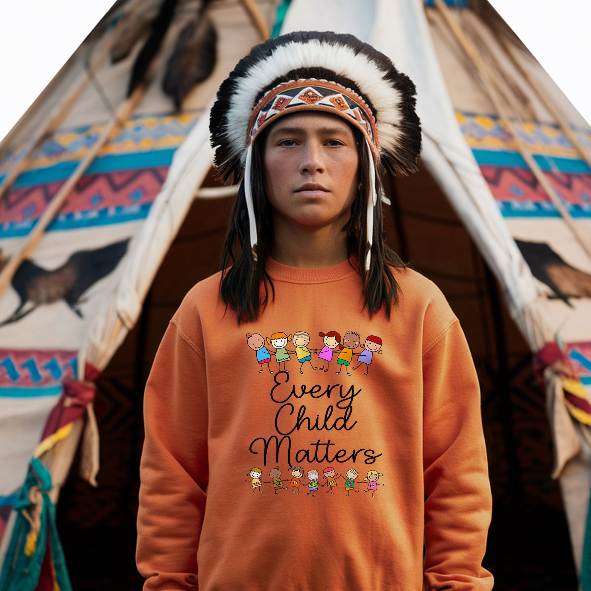 Every Child Matters Children Together For Orange Day Unisex T-shirt/Hoodie/Sweatshirt