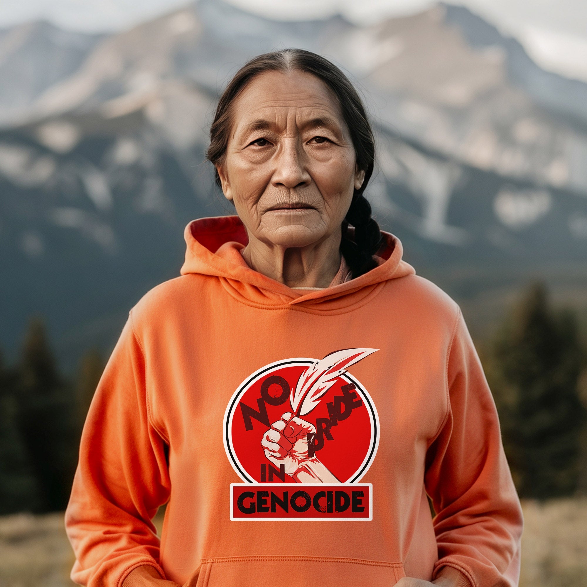 Every Child Matters No Pride In Genocide For Orange Shirt Day Unisex T-shirt/Hoodie/Sweatshirt