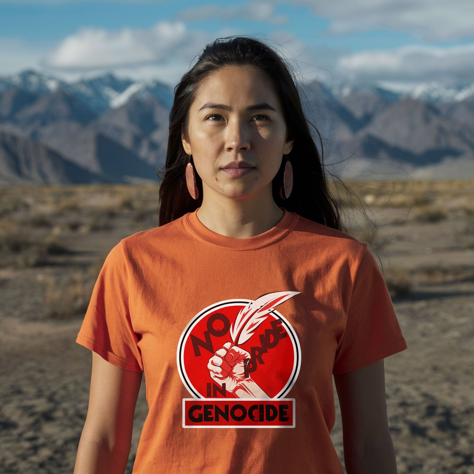Every Child Matters No Pride In Genocide For Orange Shirt Day Unisex T-shirt/Hoodie/Sweatshirt