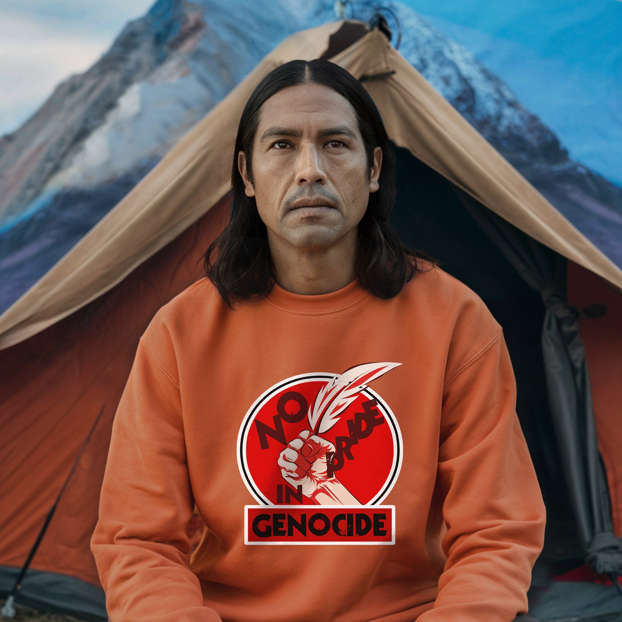 Every Child Matters No Pride In Genocide For Orange Shirt Day Unisex T-shirt/Hoodie/Sweatshirt