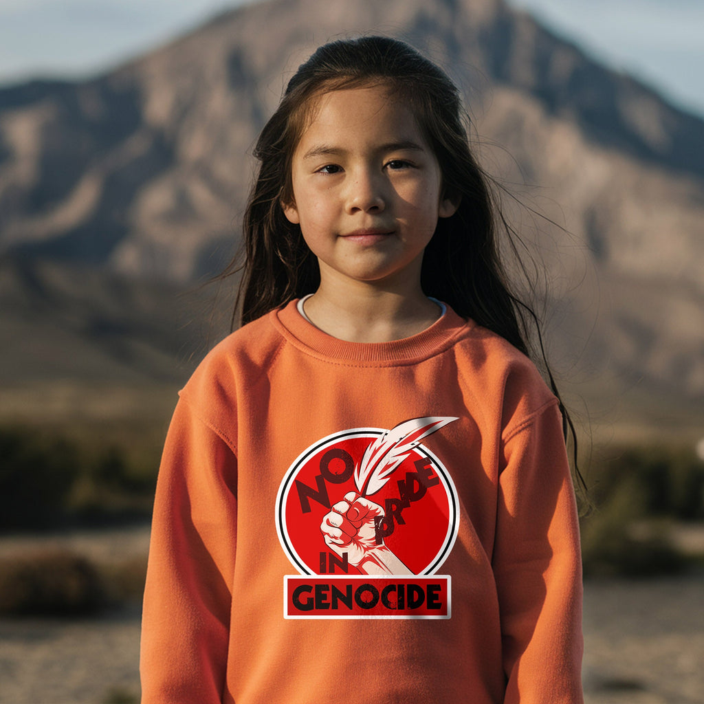 Every Child Matters No Pride In Genocide For Orange Shirt Day Unisex T-shirt/Hoodie/Sweatshirt