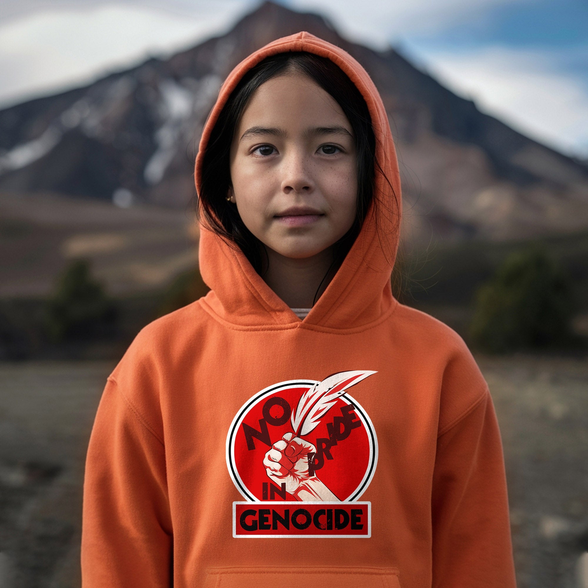Every Child Matters No Pride In Genocide For Orange Shirt Day Unisex T-shirt/Hoodie/Sweatshirt