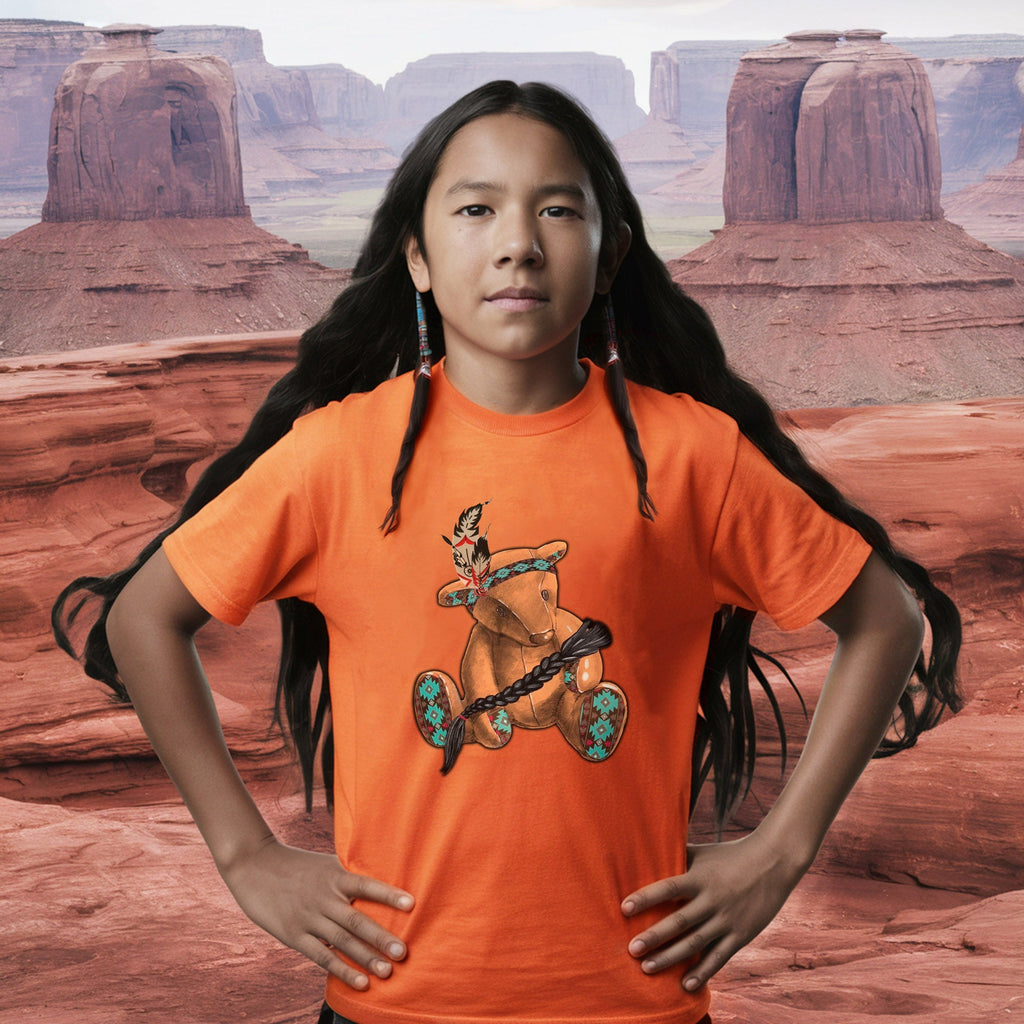 Every Child Matters Orange Bear Indigenous Unisex T-shirt/Hoodie/Sweatshirt