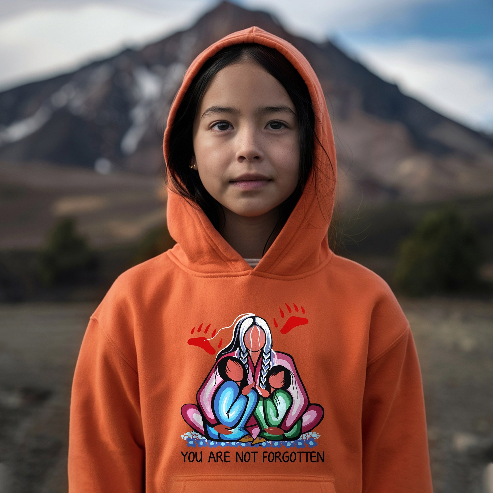 Every Child Matters Grandma With Grandniece You Are Not Forgotten Orange Shirt Day Unisex T-shirt/Hoodie/Sweatshirt