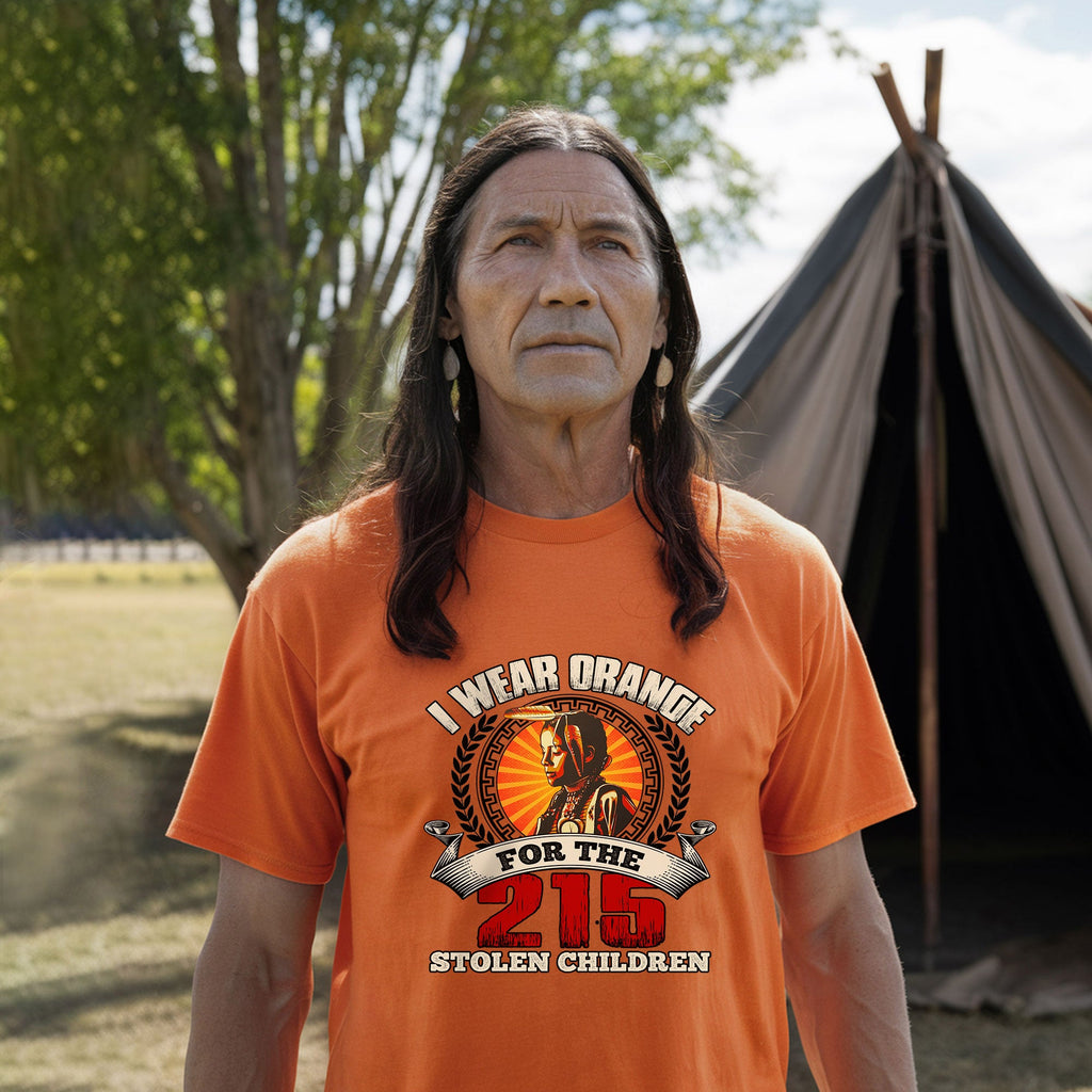 Every Child Matters I Wear Orange For The 215 Stolen Children Orange Day Unisex T-shirt/Hoodie/Sweatshirt