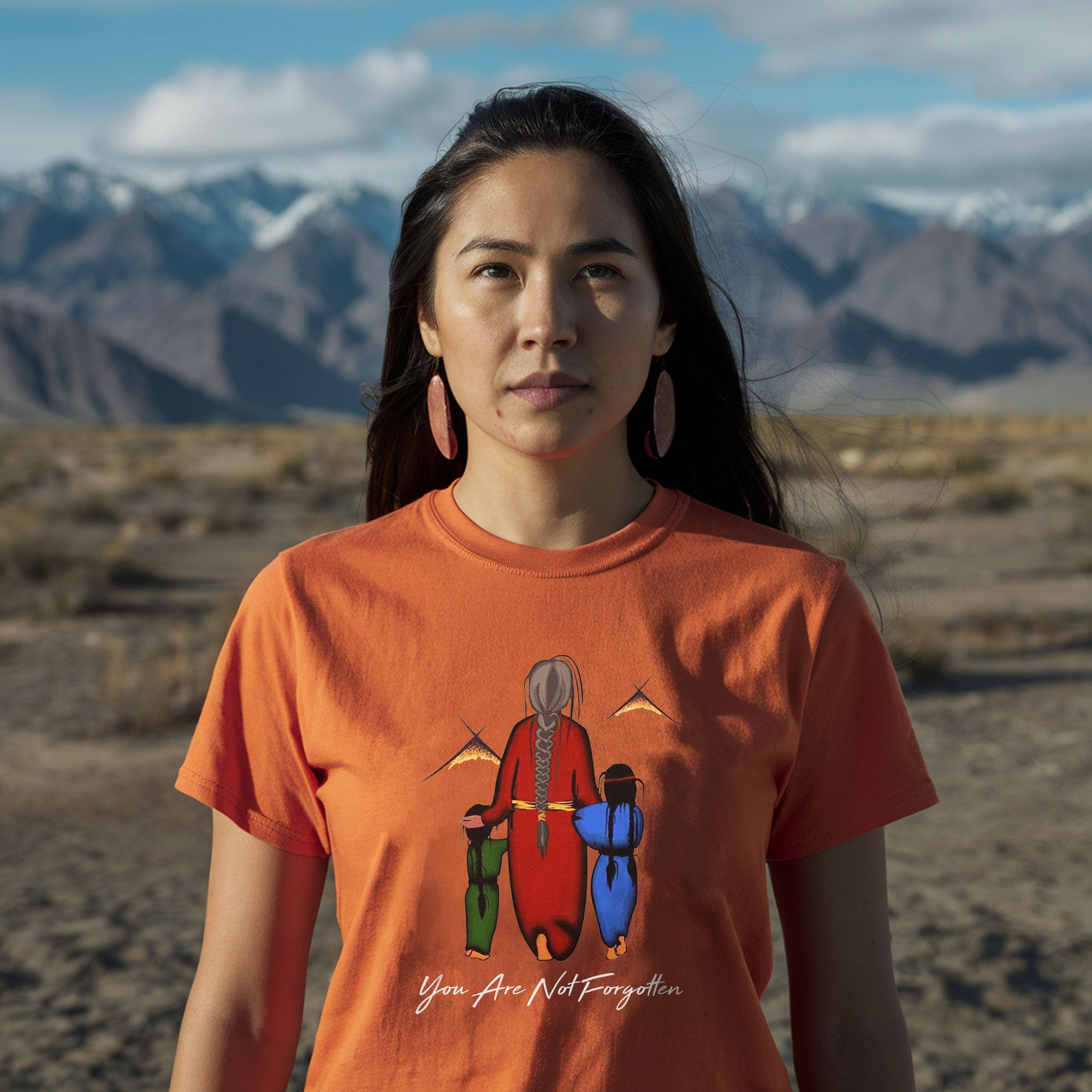 Every Child Matters You Are Not Forgotten Grandma With Grandniece Indigenous Unisex T-shirt/Hoodie/Sweatshirt
