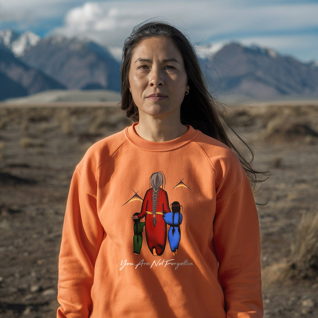Every Child Matters You Are Not Forgotten Grandma With Grandniece Indigenous Unisex T-shirt/Hoodie/Sweatshirt