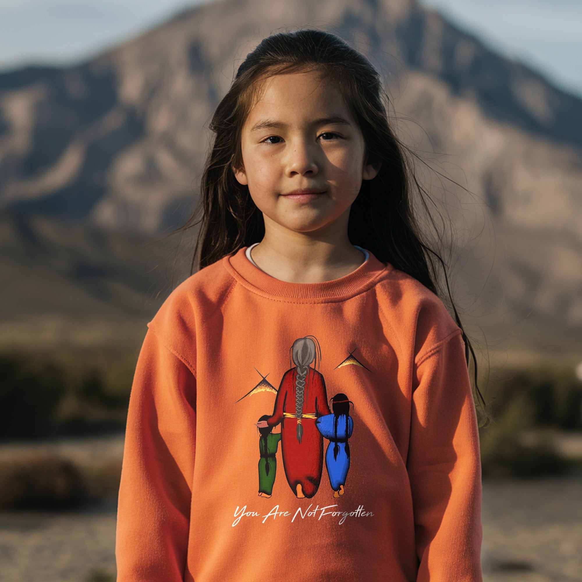 Every Child Matters You Are Not Forgotten Grandma With Grandniece Indigenous Unisex T-shirt/Hoodie/Sweatshirt