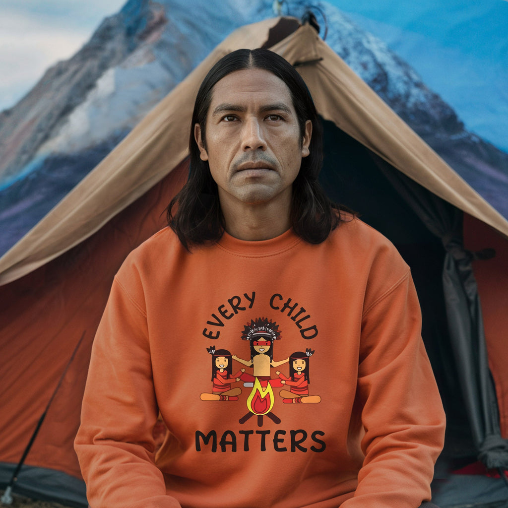 Every Child Matters Indigenous Awareness Children Together Orange Shirt Day Unisex T-shirt/Hoodie/Sweatshirt