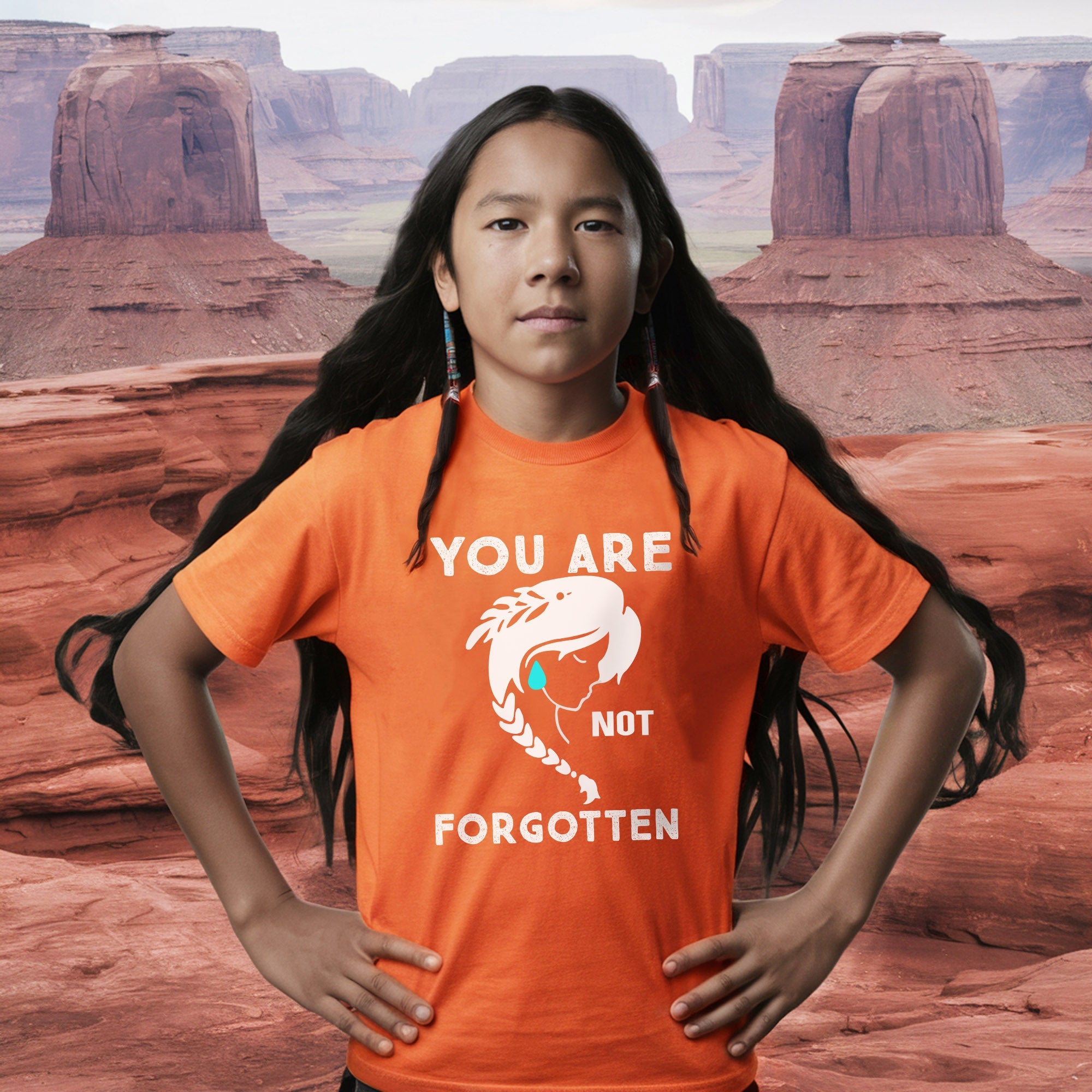 Every Child Matters You Are Not Forgotten Woman Indigenous For Orange Day Unisex T-shirt/Hoodie/Sweatshirt