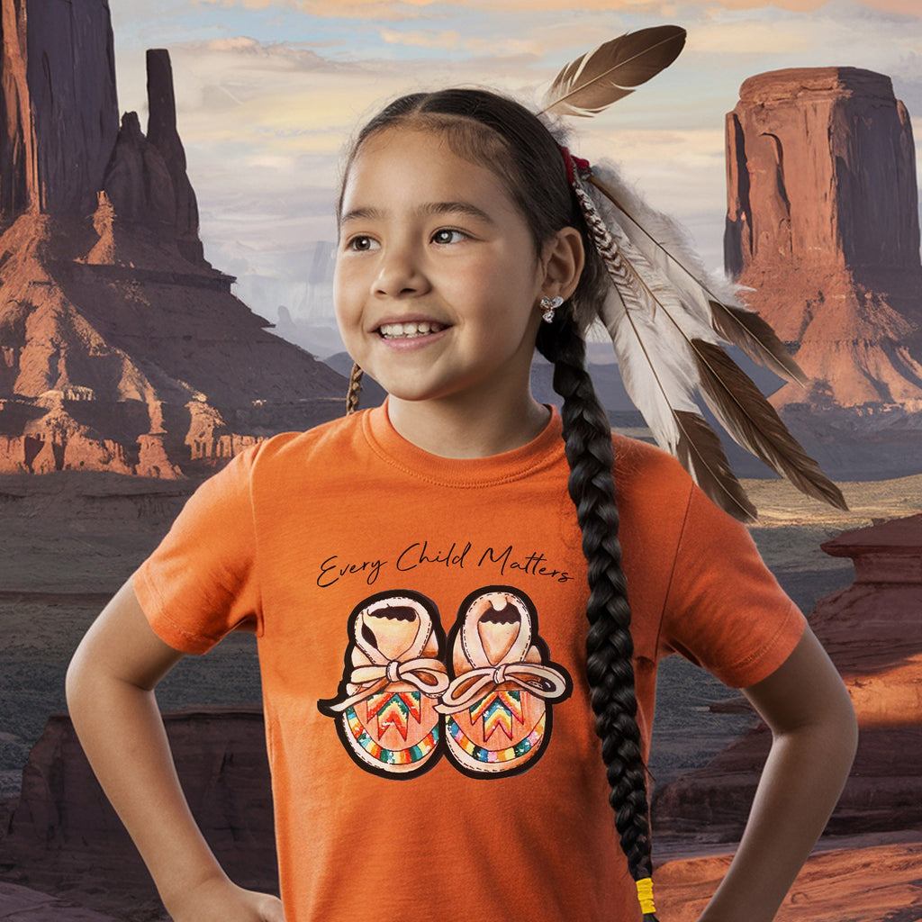 Every Child Matters Shoes Indigenous Orange Shirt Day Unisex T-shirt/Hoodie/Sweatshirt