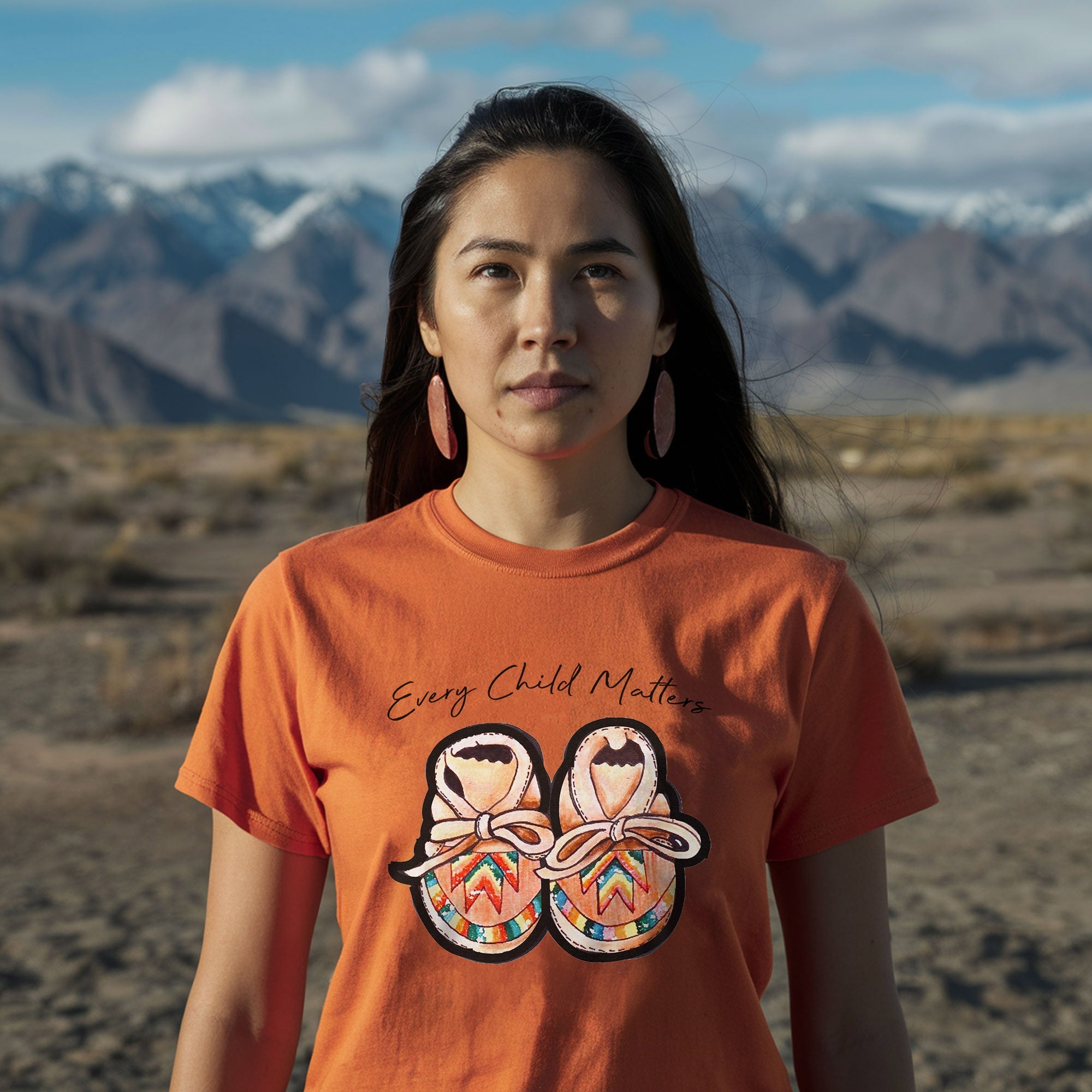 Every Child Matters Shoes Indigenous Orange Shirt Day Unisex T-shirt/Hoodie/Sweatshirt