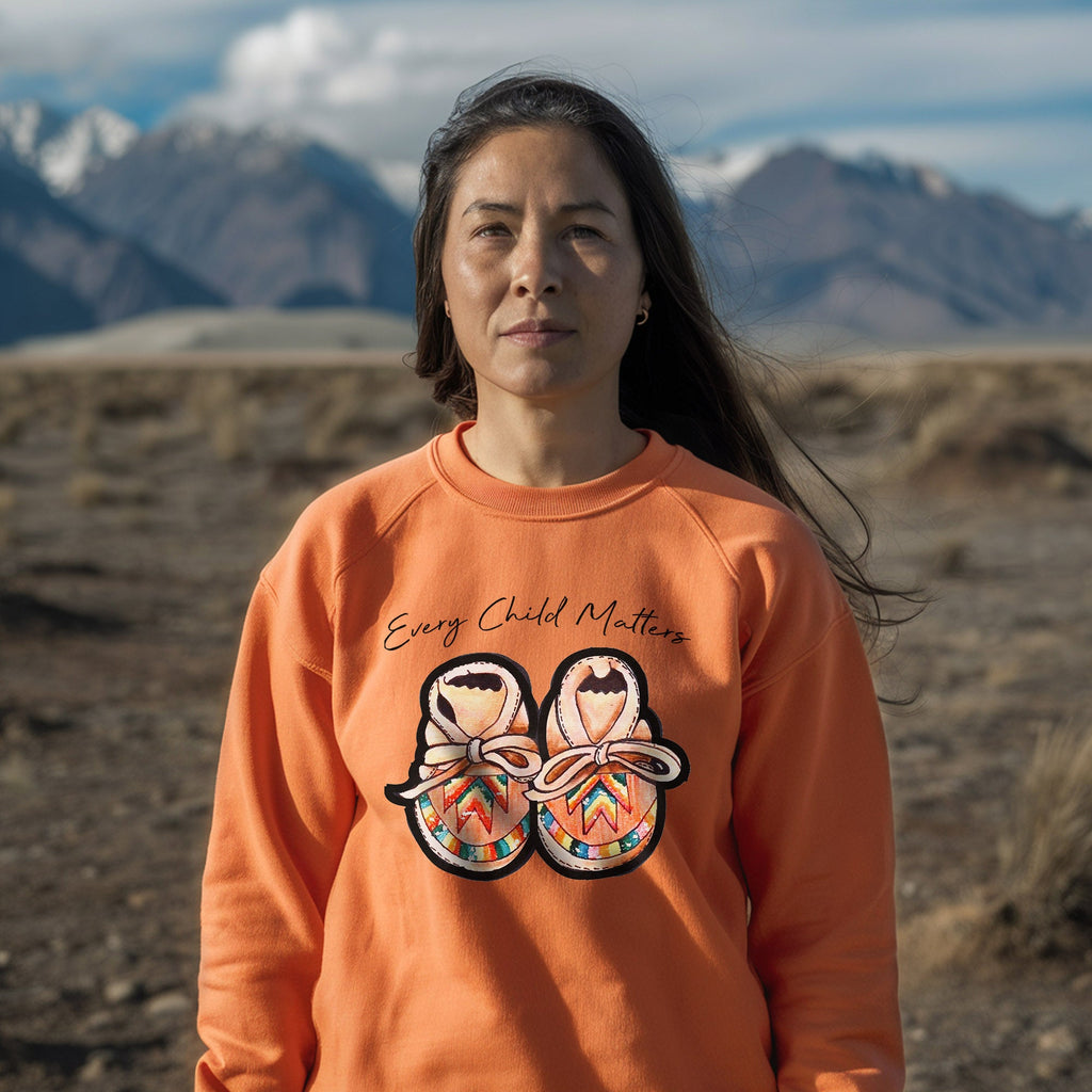 Every Child Matters Shoes Indigenous Orange Shirt Day Unisex T-shirt/Hoodie/Sweatshirt