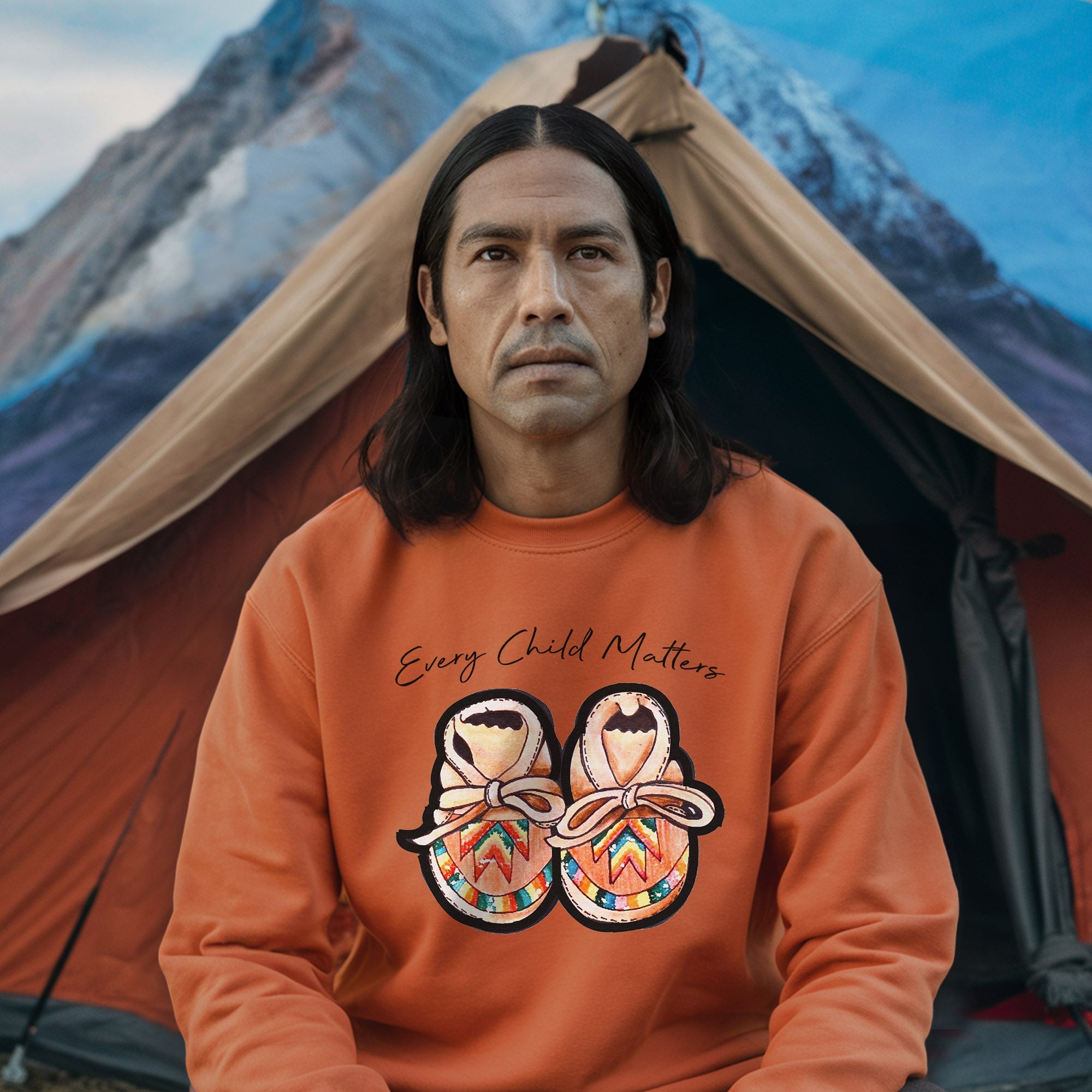 Every Child Matters Shoes Indigenous Orange Shirt Day Unisex T-shirt/Hoodie/Sweatshirt
