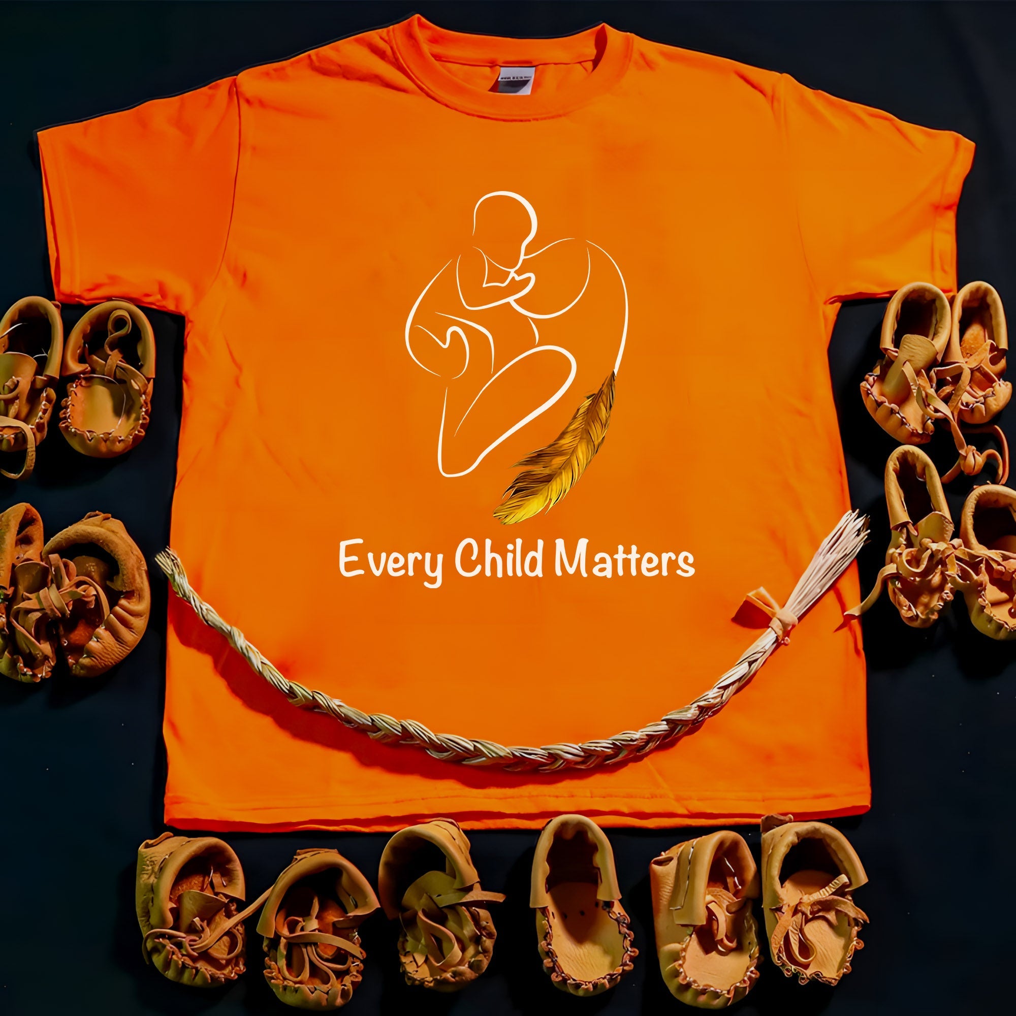Every Child Matters Mother And Child For Orange Shirt Day Unisex T-shirt/Hoodie/Sweatshirt 291