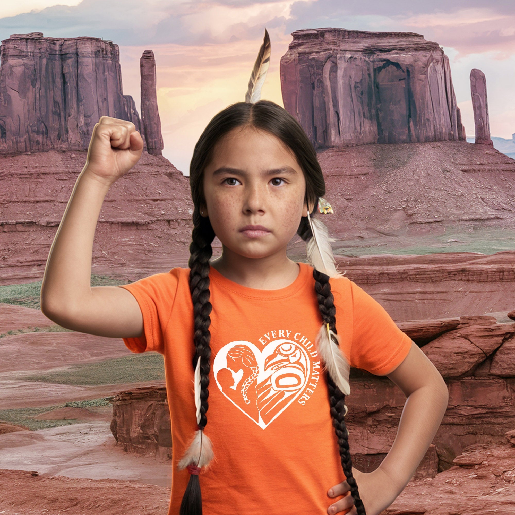 Every Child Matters Mother And Child For Orange Shirt Day Unisex T-shirt/Hoodie/Sweatshirt 295