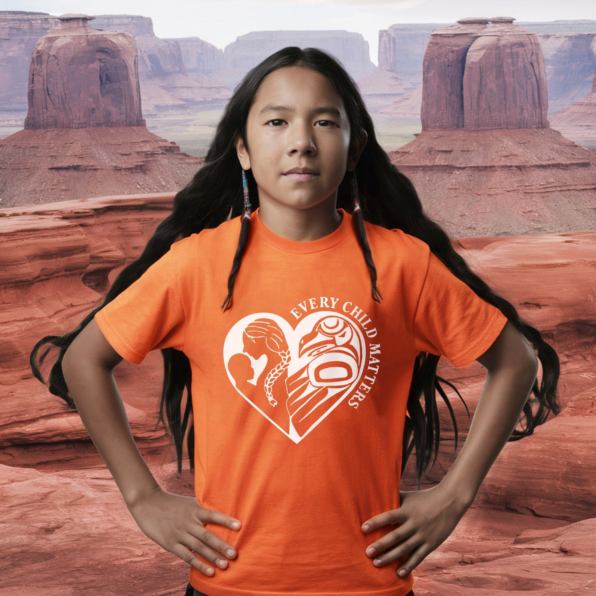 Every Child Matters Mother And Child For Orange Shirt Day Unisex T-shirt/Hoodie/Sweatshirt 295