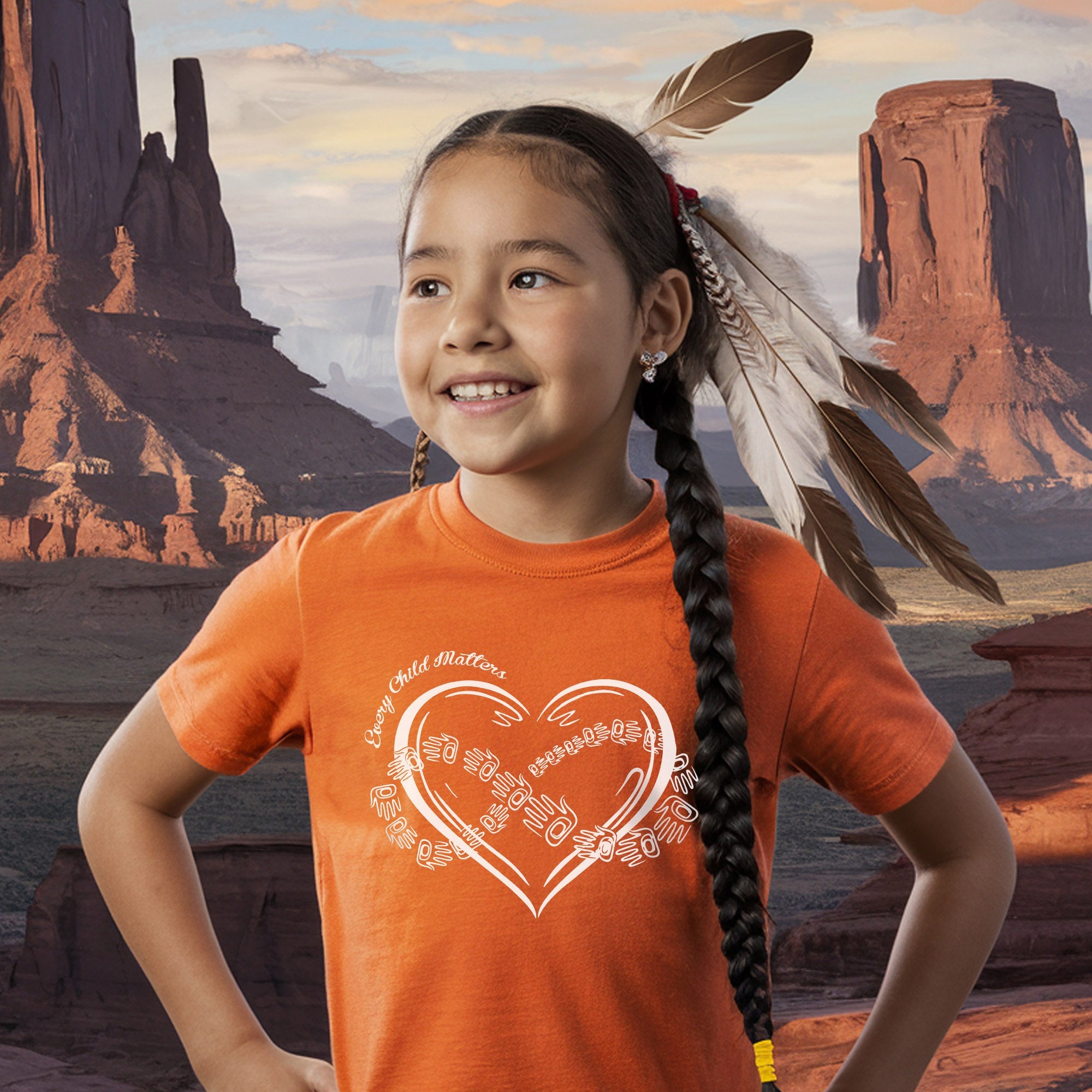 Every Child Matters Infinite Hands For Orange Shirt Day Unisex T-shirt/Hoodie/Sweatshirt 294