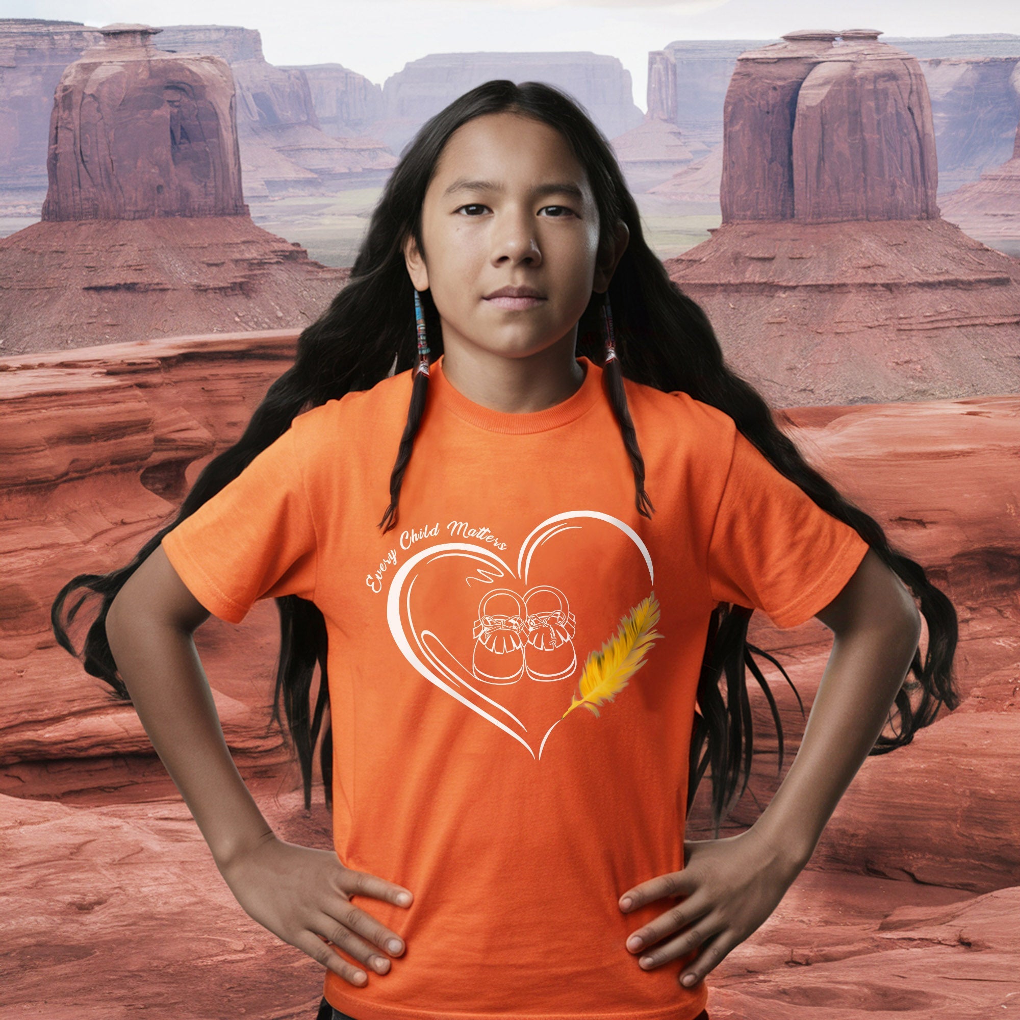Every Child Matters Native Shoes For Orange Shirt Day Unisex T-shirt/Hoodie/Sweatshirt 293