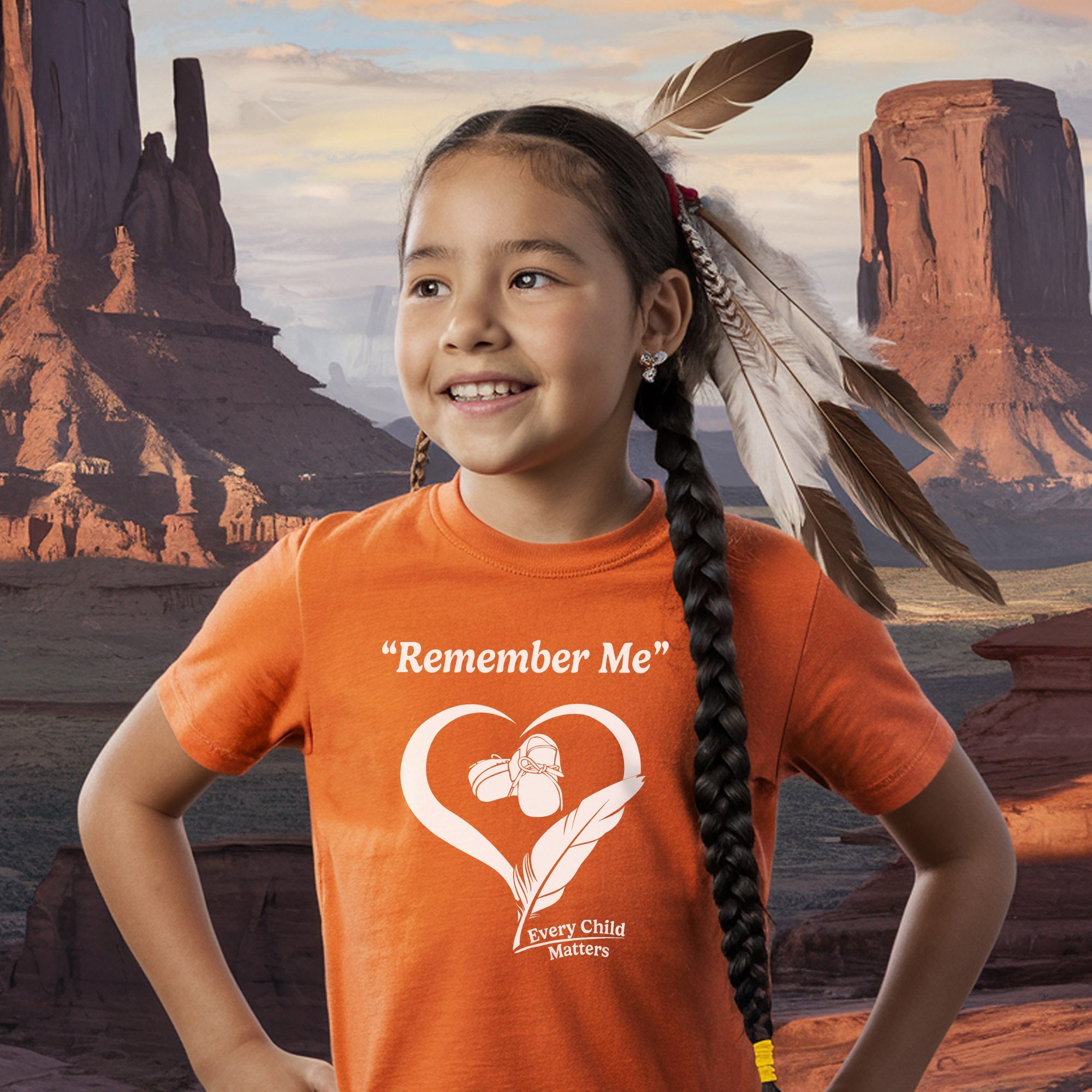 Every Child Matters Remember Me For Orange Shirt Day Unisex T-shirt/Hoodie/Sweatshirt 263