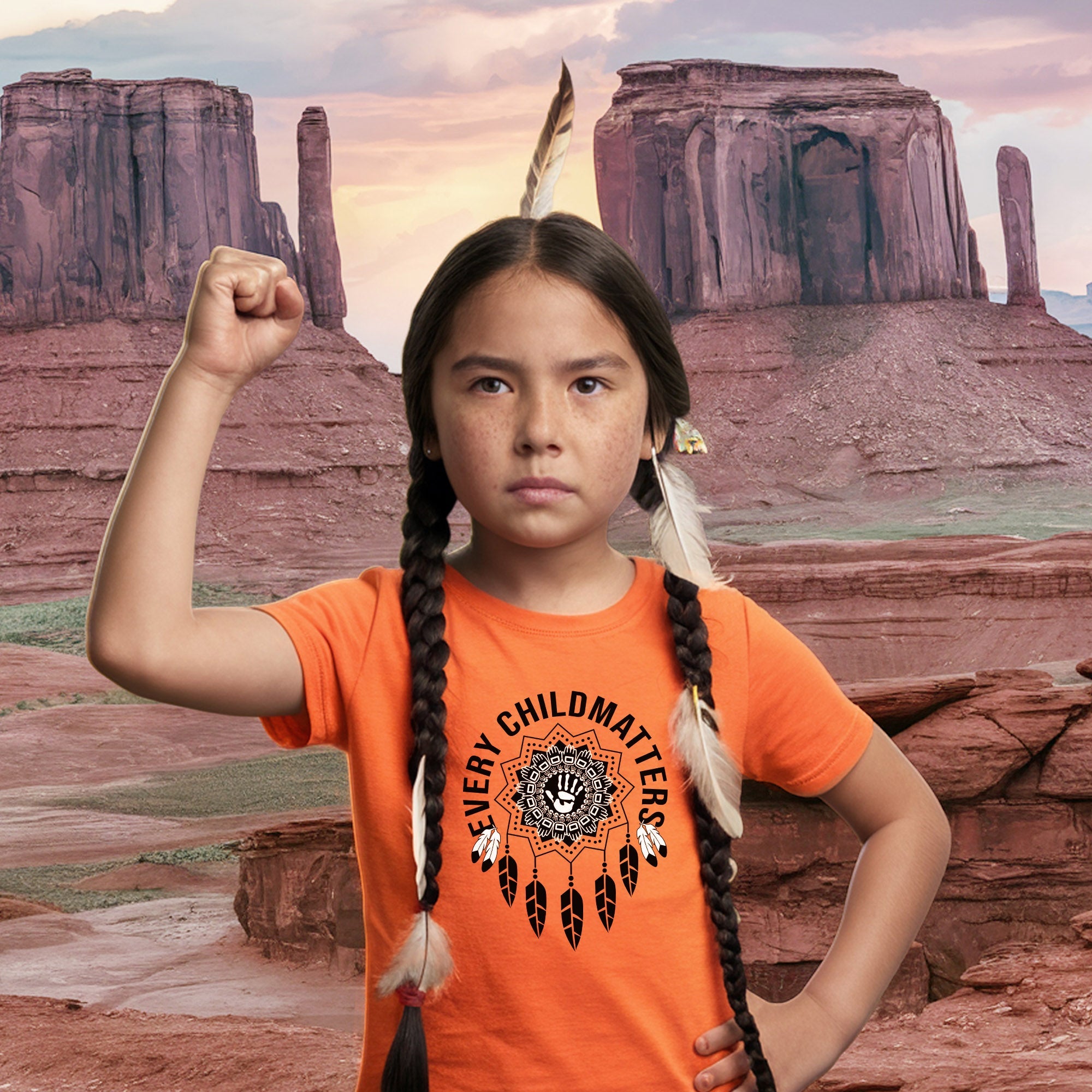 Every Child Matters Dreamcatcher For Orange Shirt Day Unisex T-shirt/Hoodie/Sweatshirt 265
