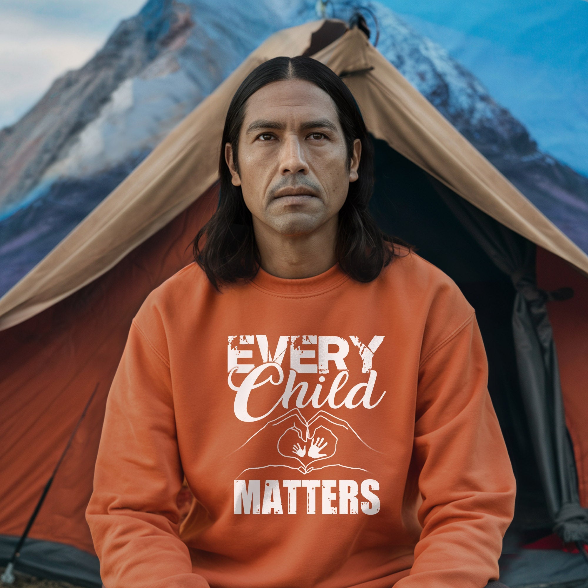 Every Child Matters Love Hands For Orange Shirt Day Unisex T-shirt/Hoodie/Sweatshirt 266