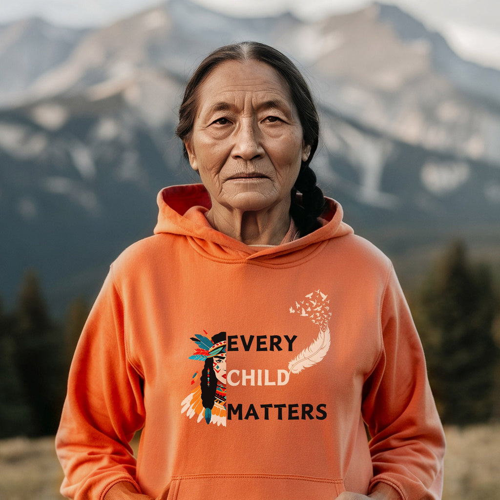 Every Child Matters Native Woman For Orange Shirt Day Unisex T-shirt/Hoodie/Sweatshirt 268