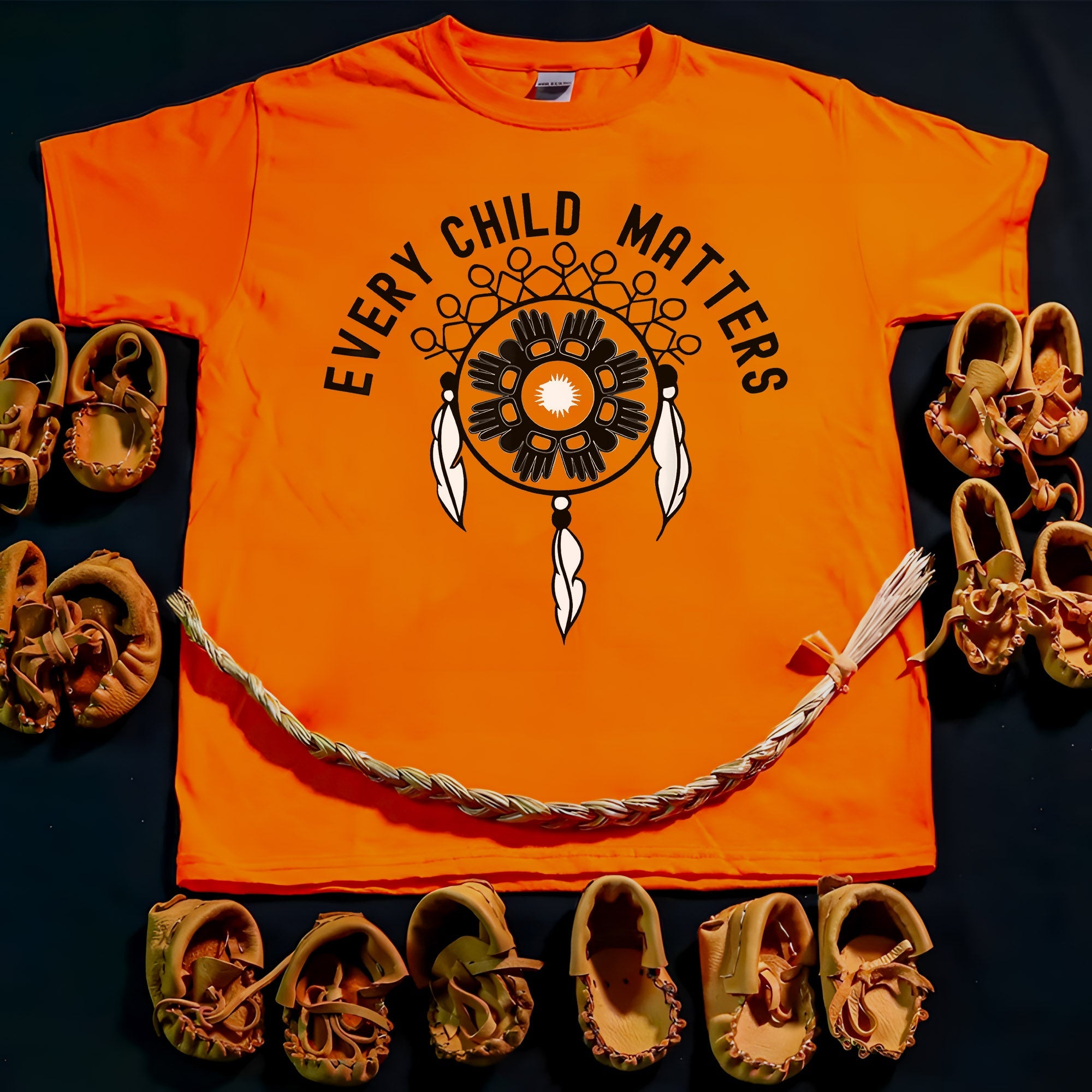 Every Child Matters Dreamcatcher For Orange Shirt Day Unisex T-shirt/Hoodie/Sweatshirt 269