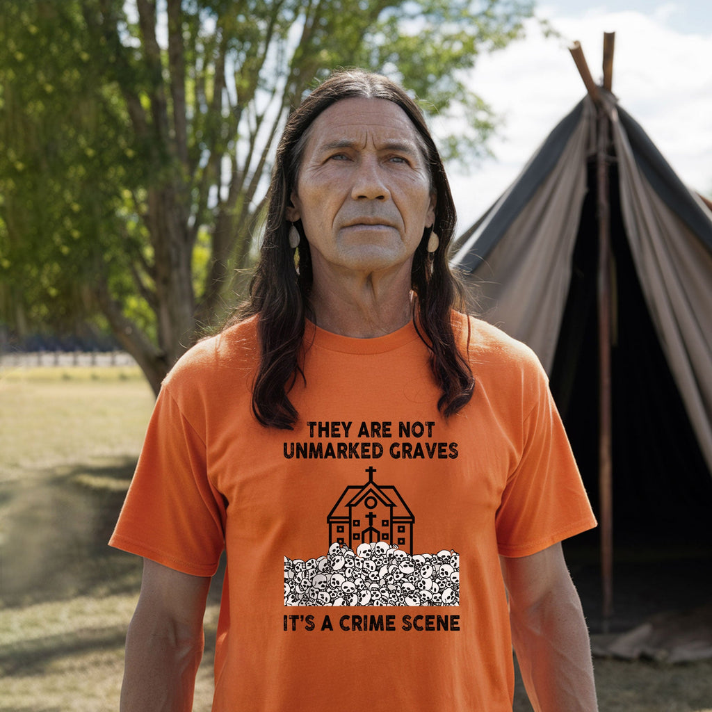 Every Child Matters Crime Scene For Orange Shirt Day Unisex T-shirt/Hoodie/Sweatshirt 270