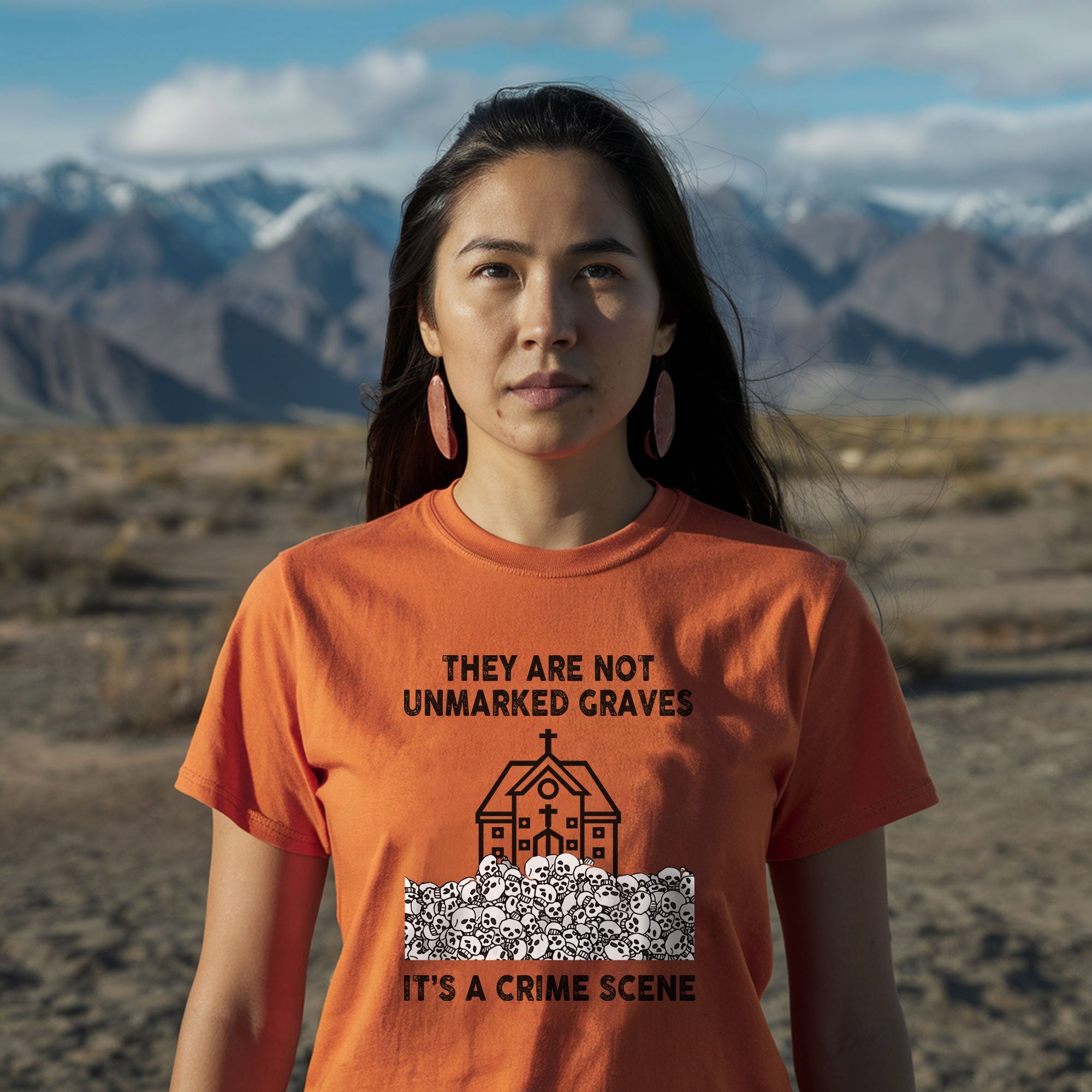 Every Child Matters Crime Scene For Orange Shirt Day Unisex T-shirt/Hoodie/Sweatshirt 270