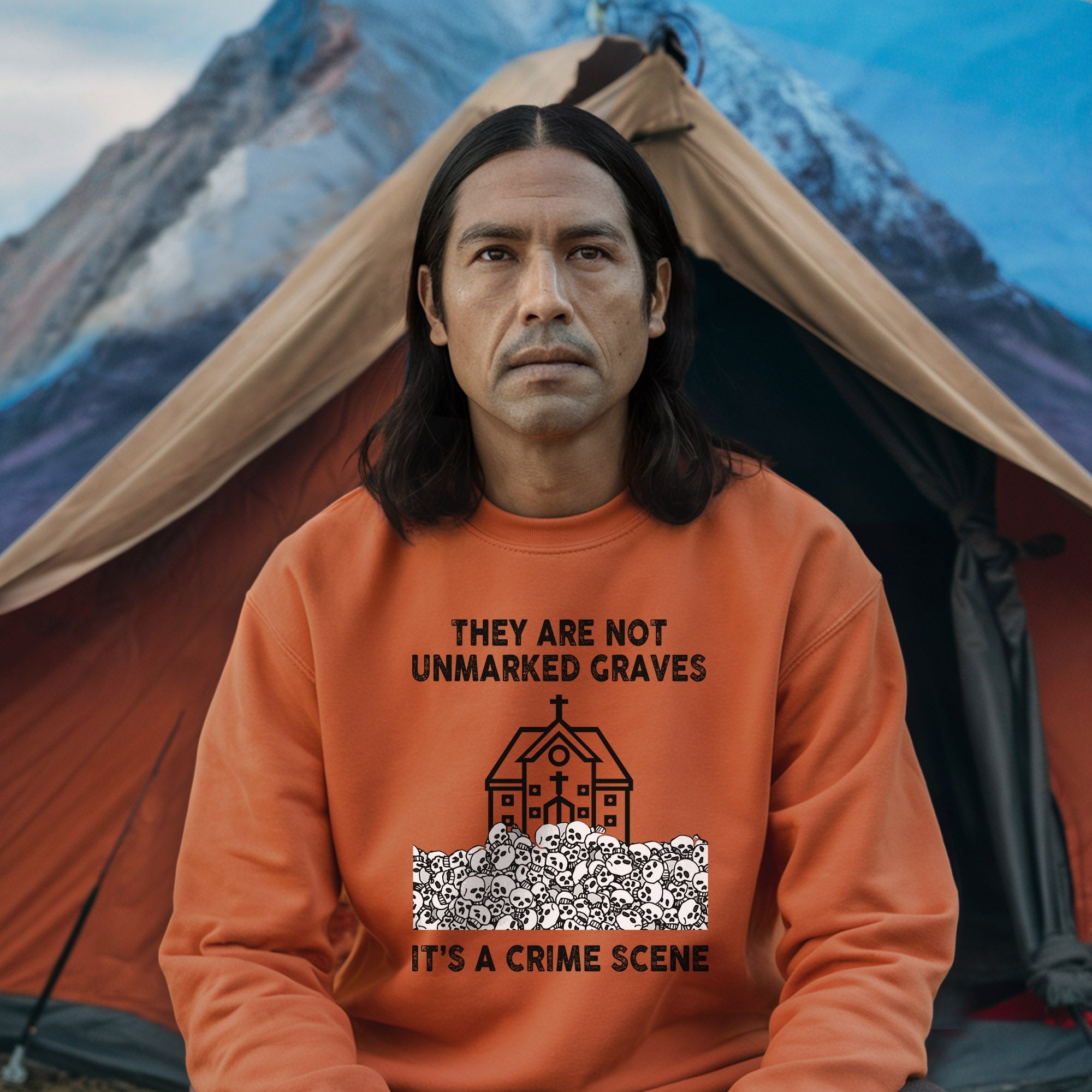Every Child Matters Crime Scene For Orange Shirt Day Unisex T-shirt/Hoodie/Sweatshirt 270