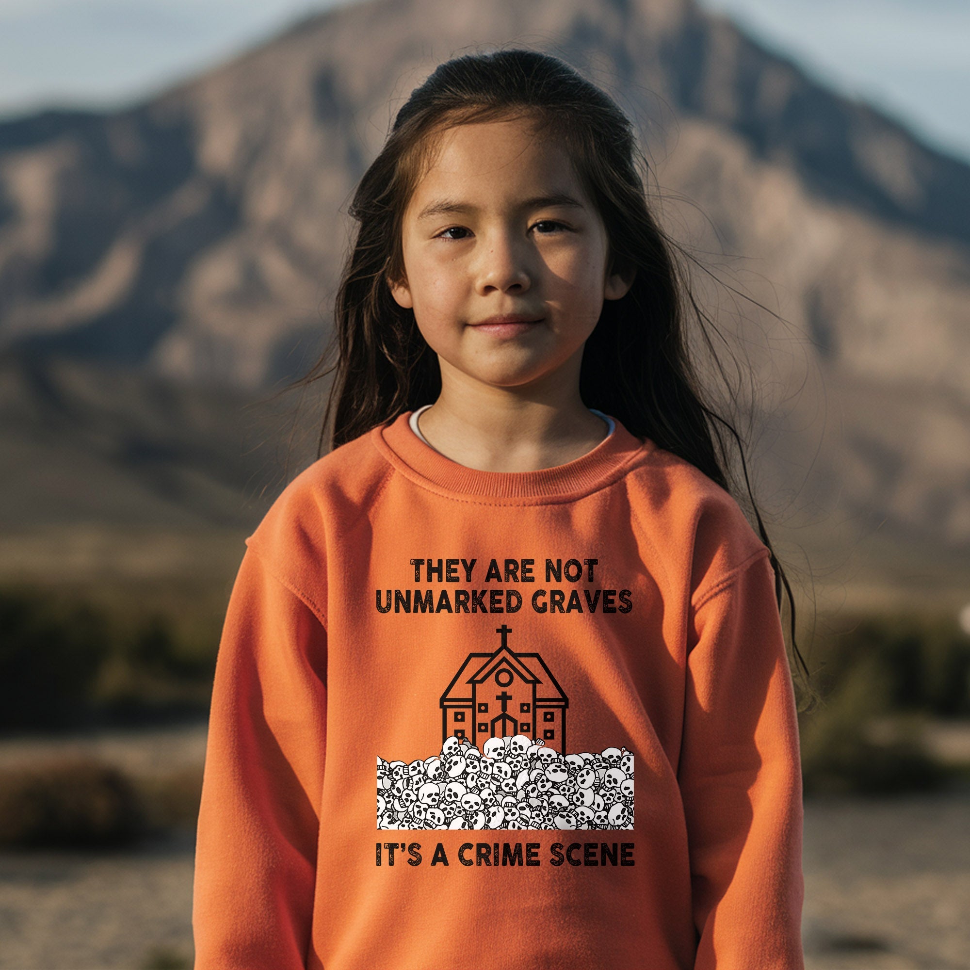 Every Child Matters Crime Scene For Orange Shirt Day Unisex T-shirt/Hoodie/Sweatshirt 270