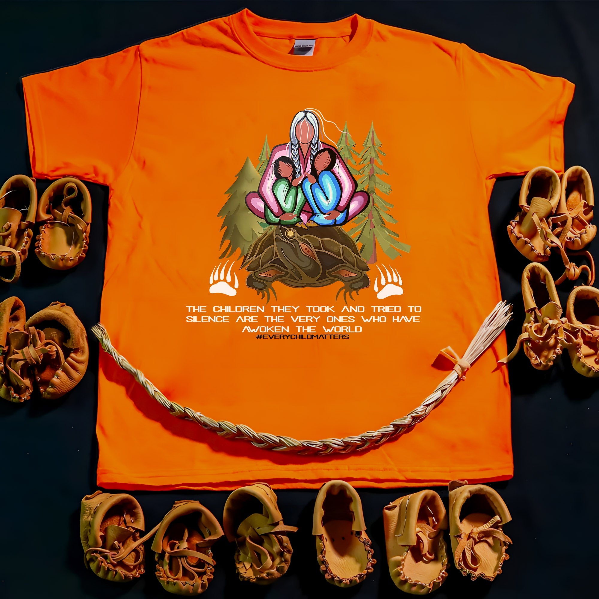 Every Child Matters Protect Them For Orange Shirt Day Unisex T-shirt/Hoodie/Sweatshirt 272