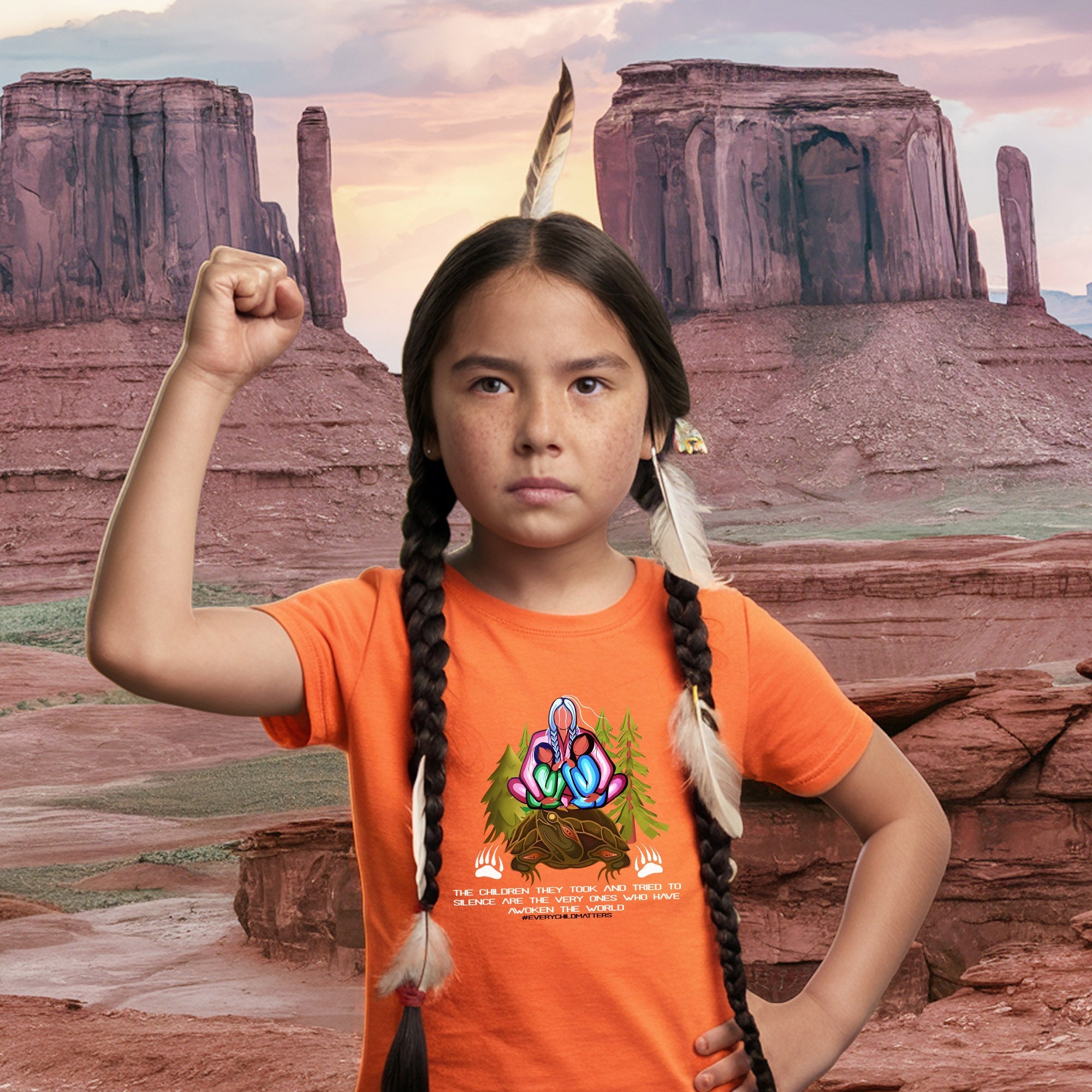 Every Child Matters Protect Them For Orange Shirt Day Unisex T-shirt/Hoodie/Sweatshirt 272