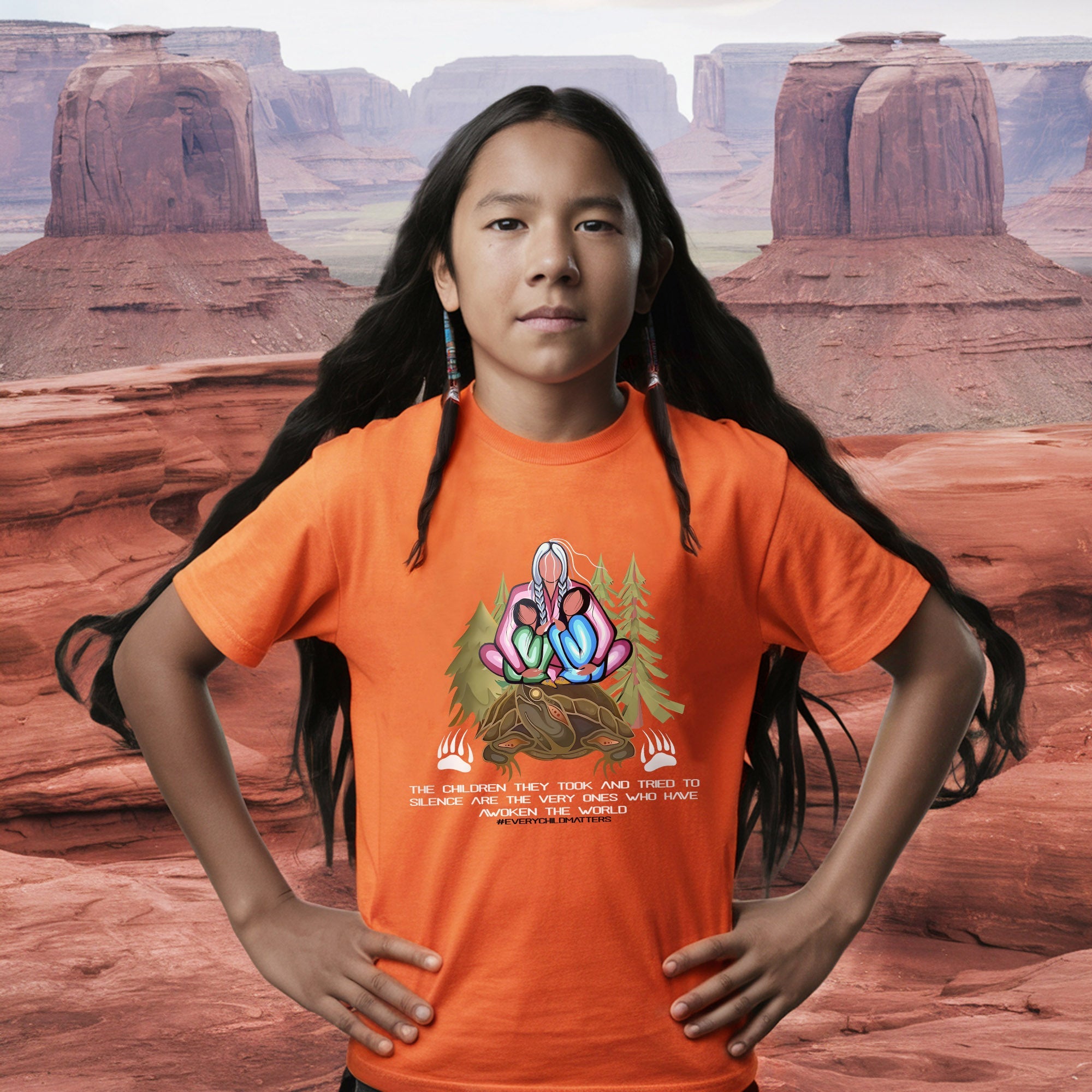 Every Child Matters Protect Them For Orange Shirt Day Unisex T-shirt/Hoodie/Sweatshirt 272