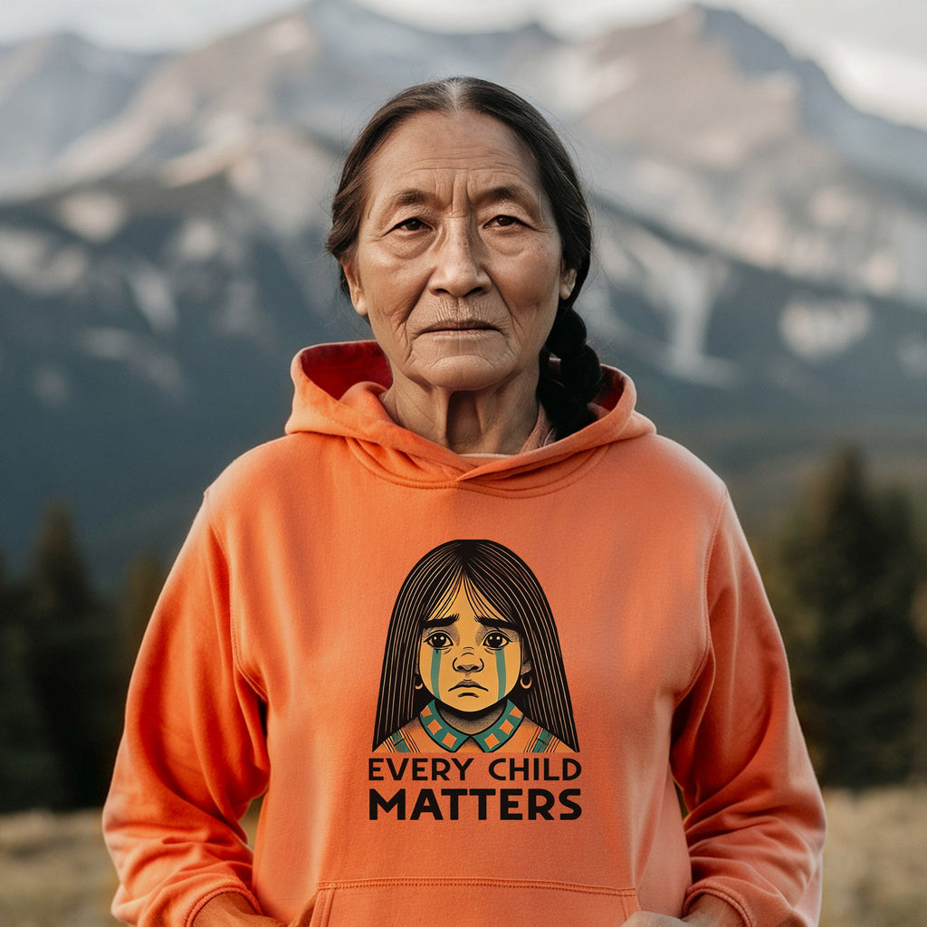 Every Child Matters Native Girl For Orange Shirt Day Unisex T-shirt/Hoodie/Sweatshirt 286